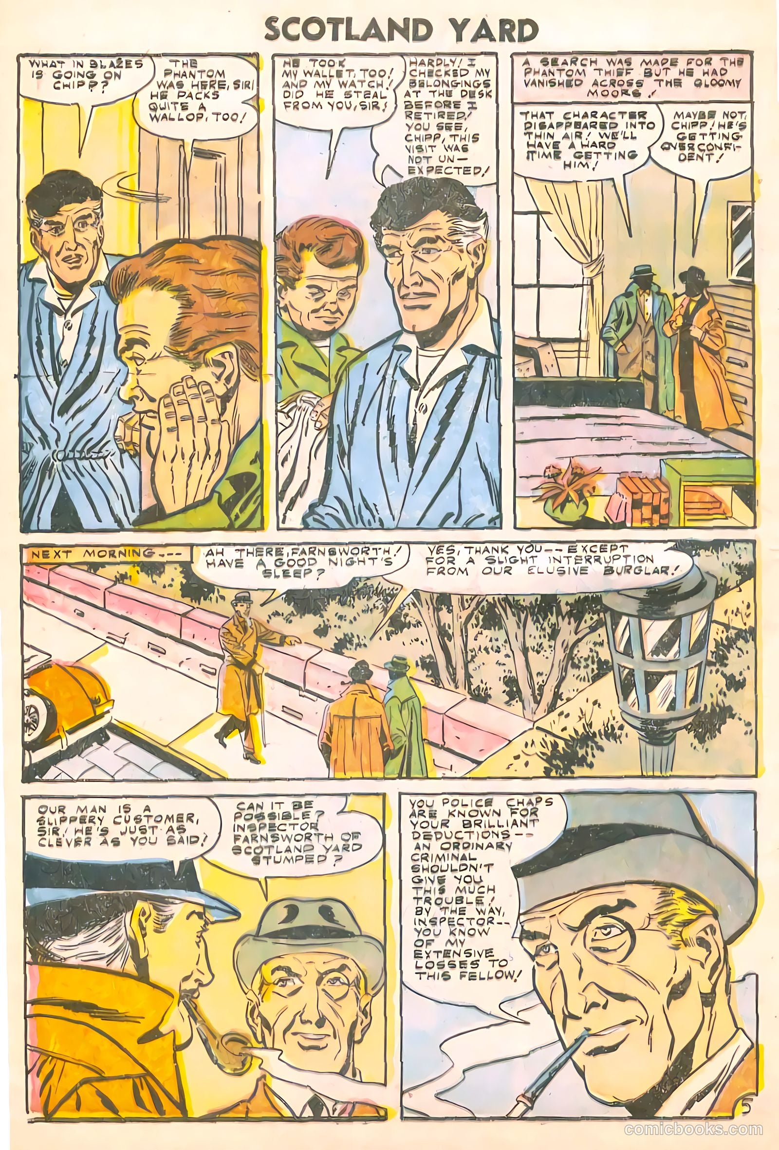 Scotland Yard #4 (1956) — page 28 of 36