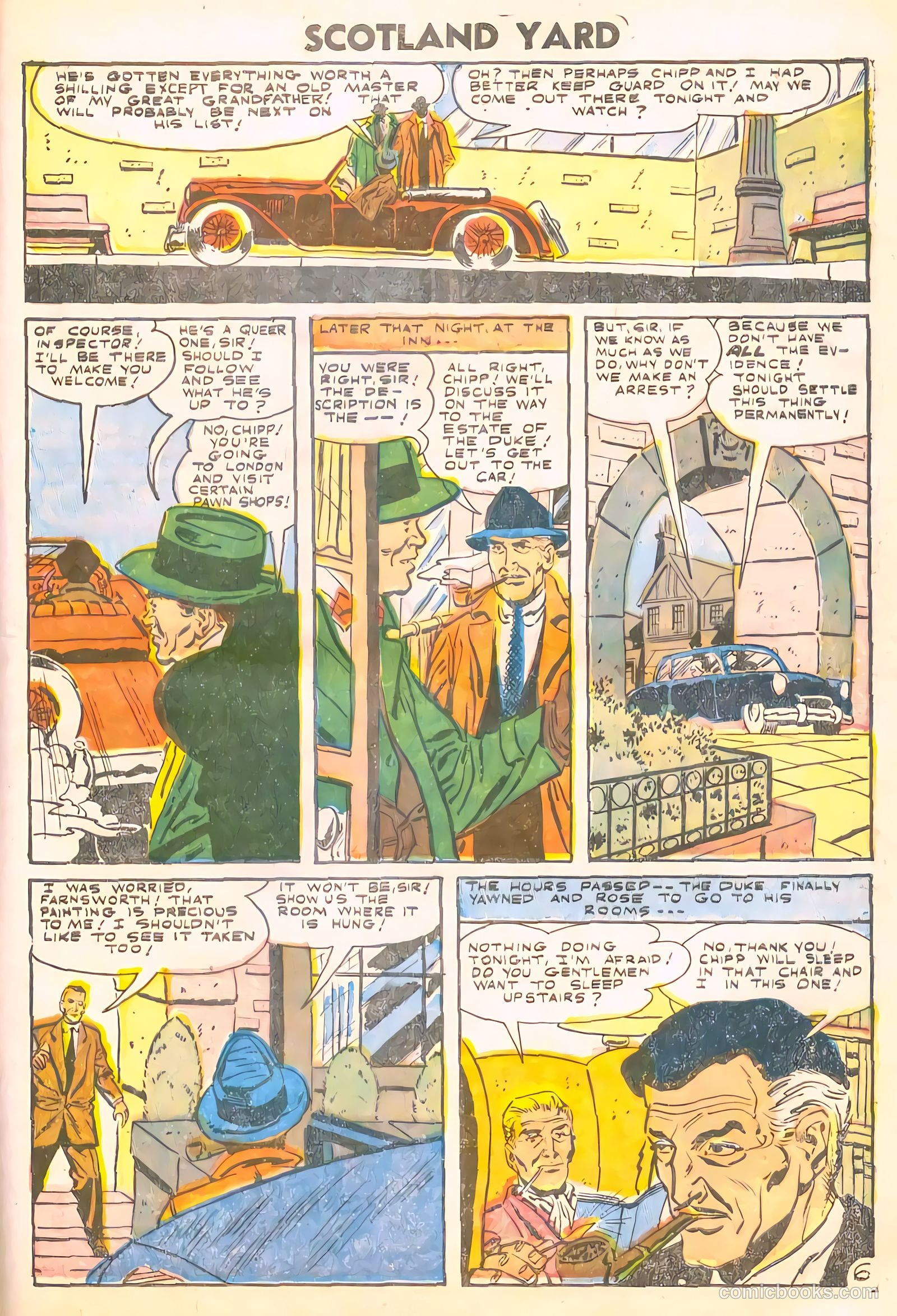Scotland Yard #4 (1956) — page 29 of 36