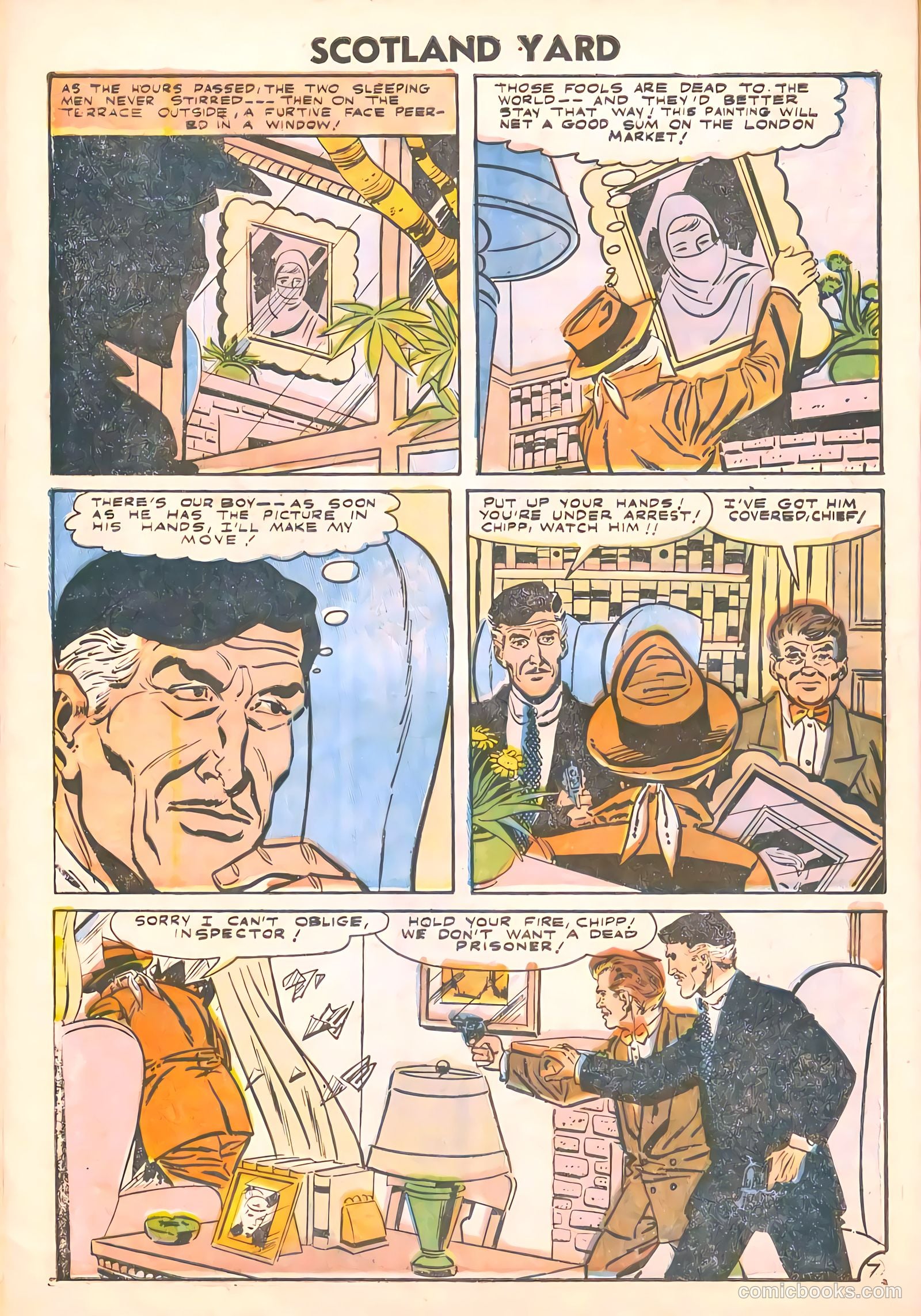 Scotland Yard #4 (1956) — page 30 of 36