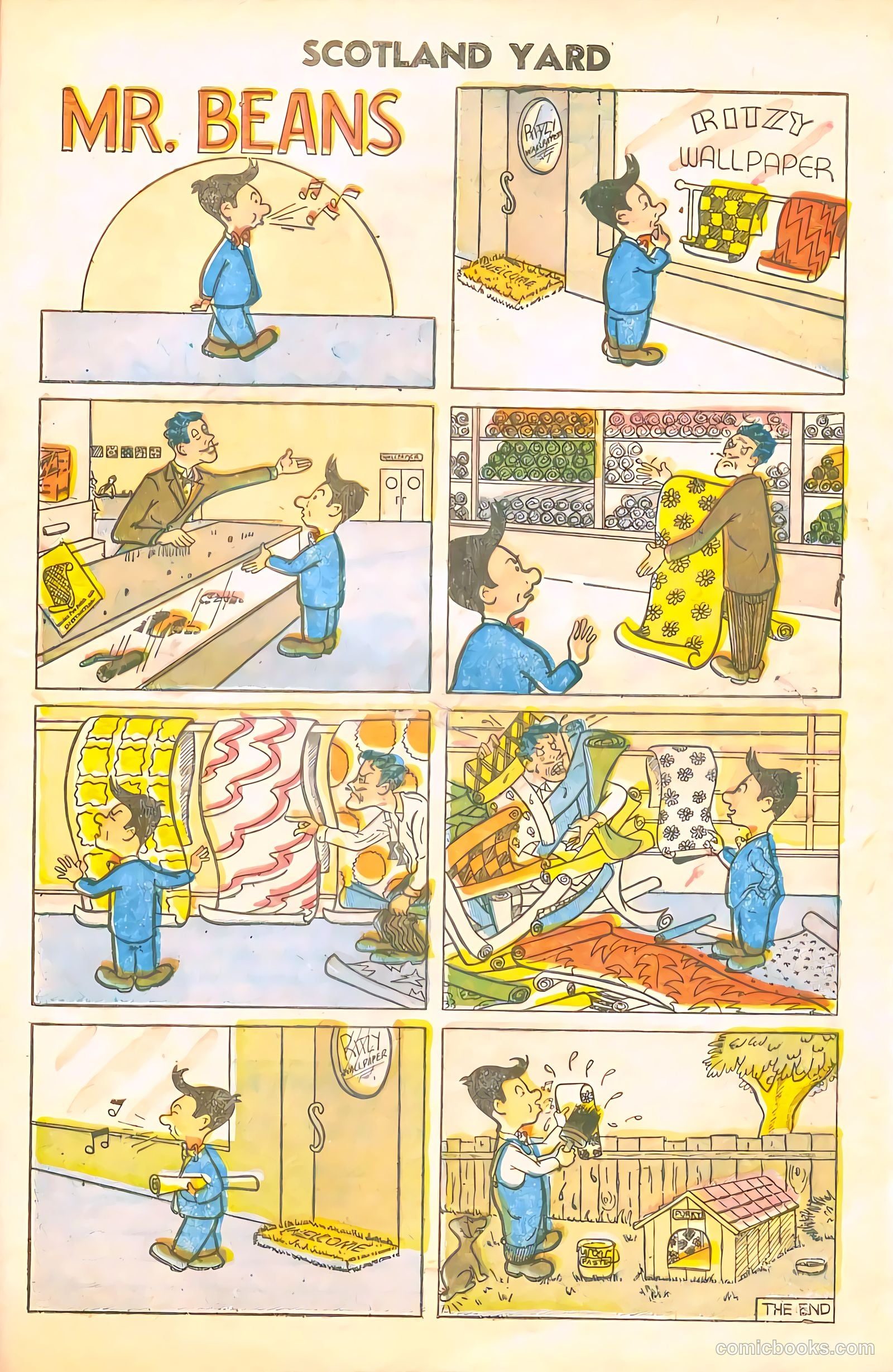 Scotland Yard #4 (1956) — page 33 of 36