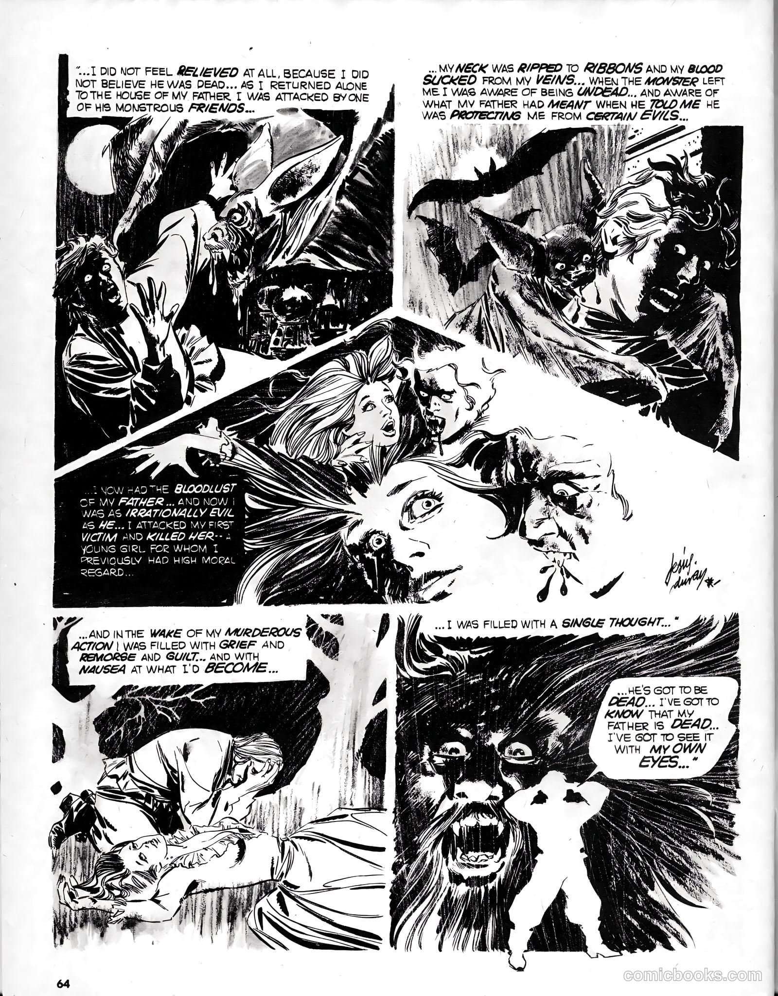 Scream #10 (1974) — page 64 of 68