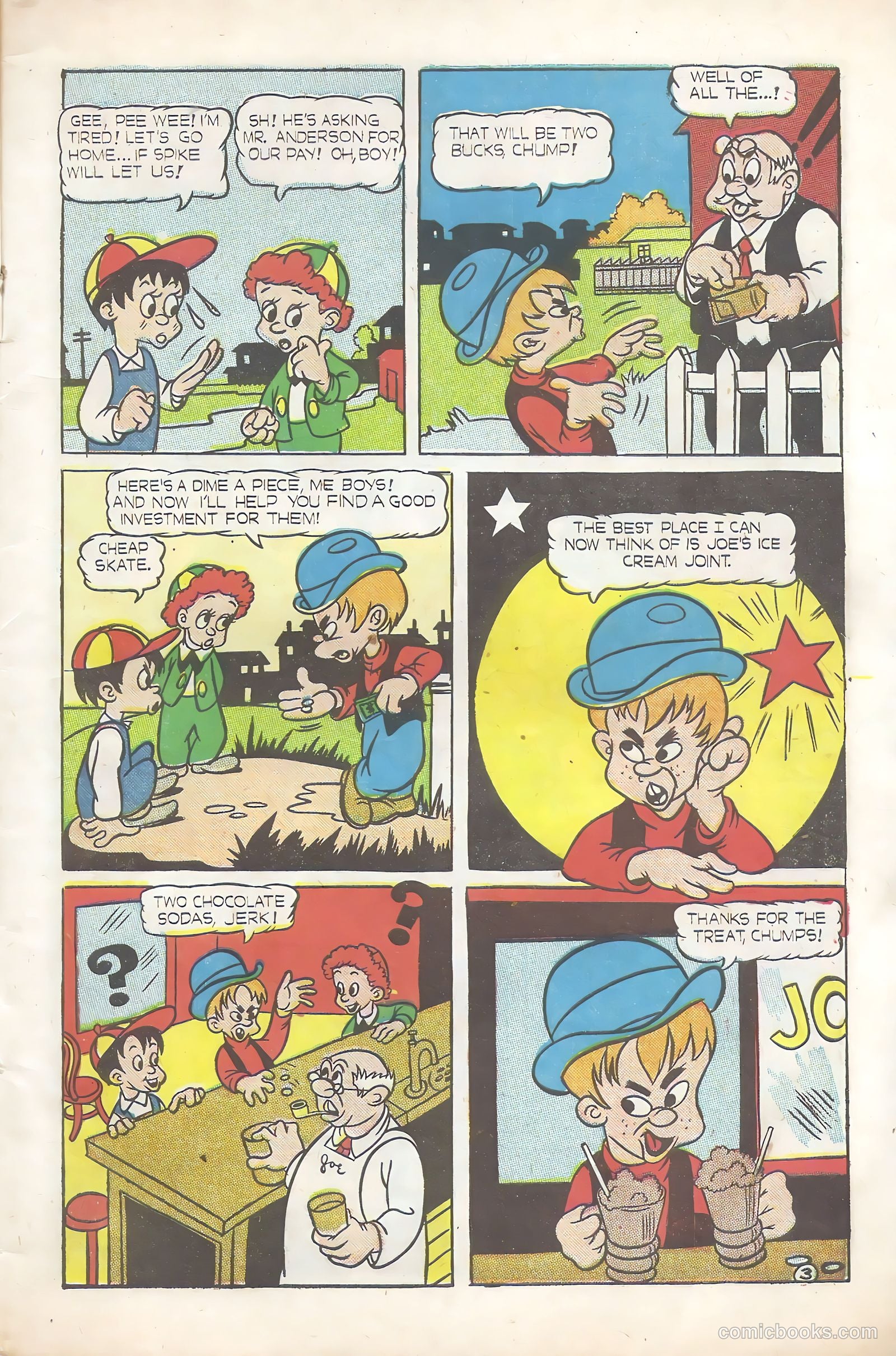 Scream Comics #1 (1944) — page 5 of 52
