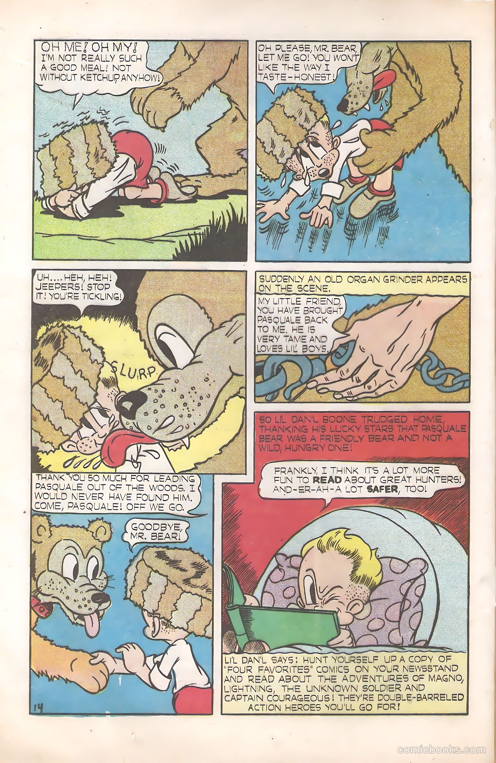 Scream Comics #1 (1944) — page 16 of 52