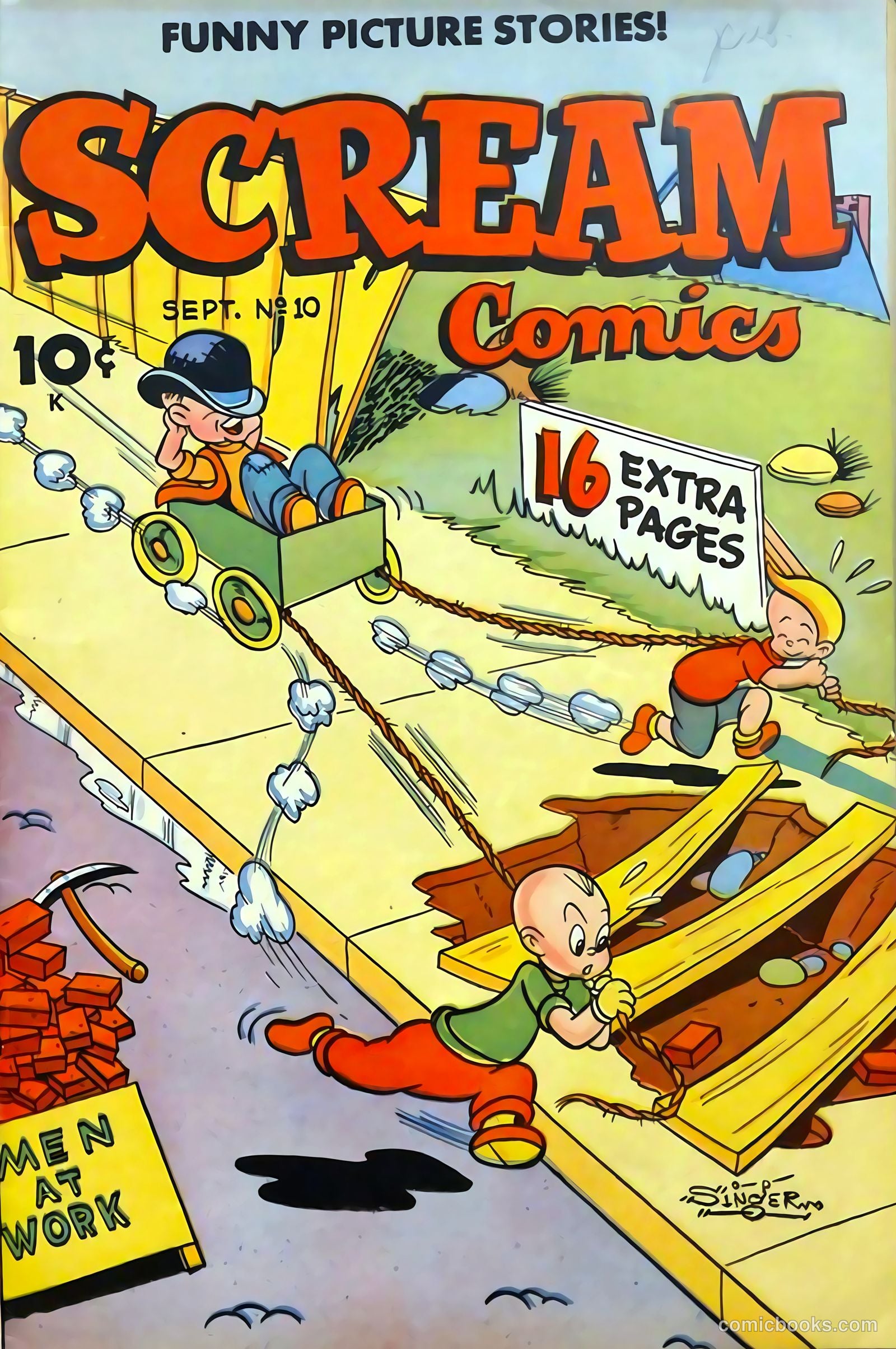 Scream Comics #10