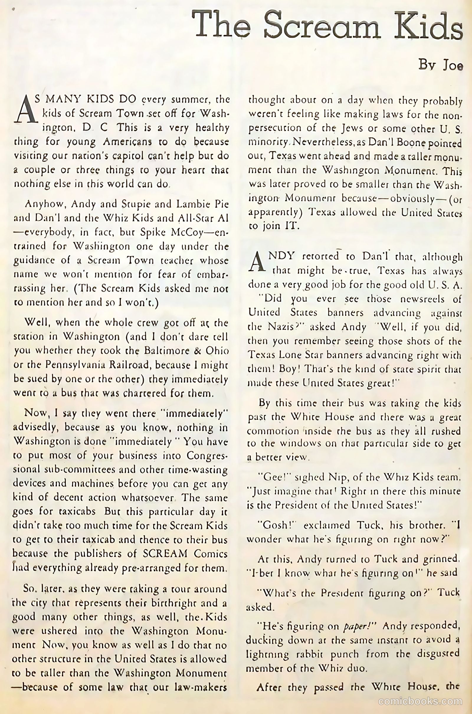 Scream Comics #10 (1946) — page 40 of 52