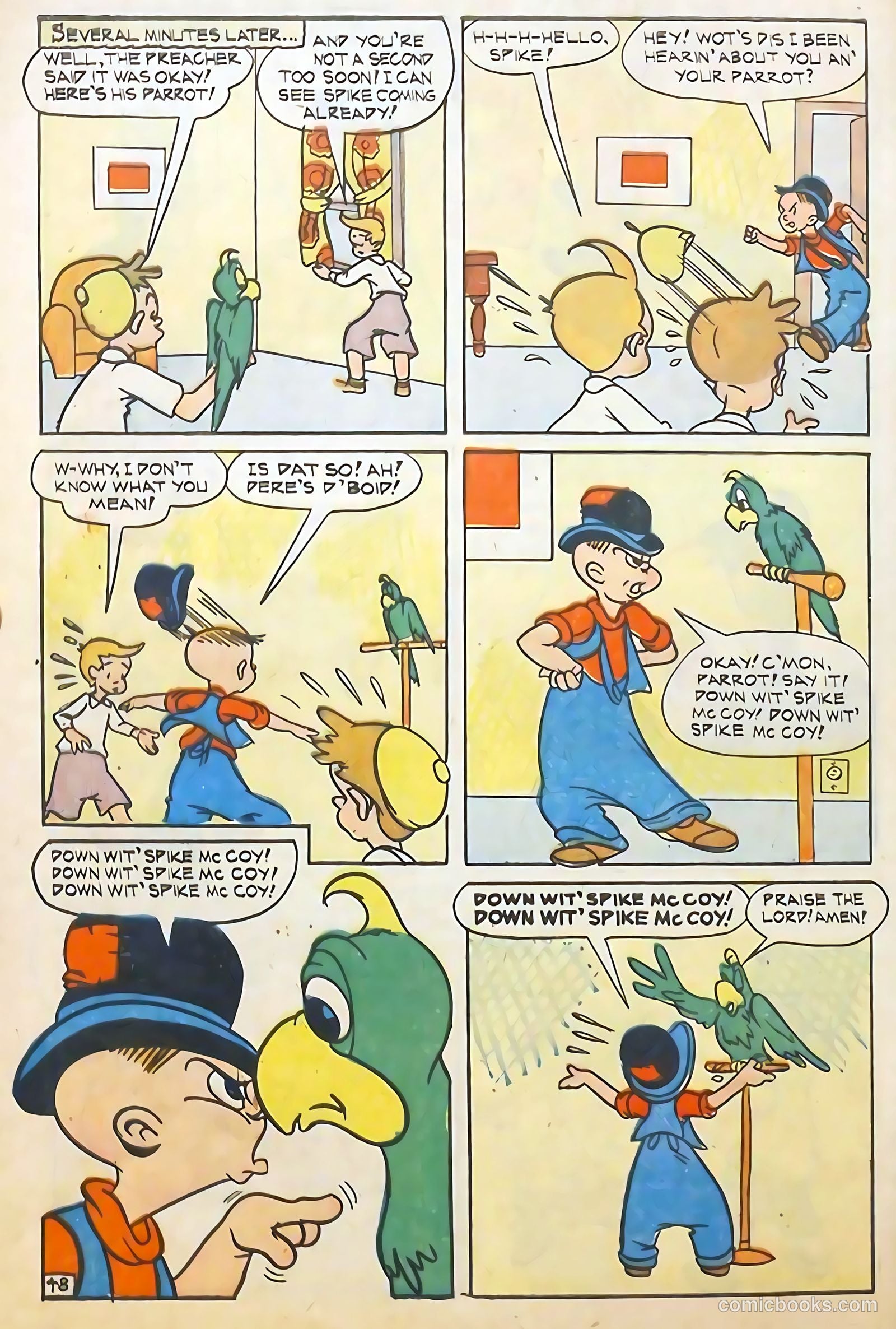 Scream Comics #10 (1946) — page 50 of 52