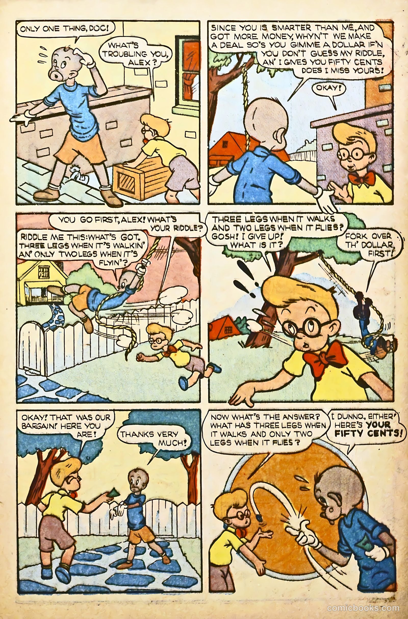 Scream Comics #11 (1946) — page 35 of 51