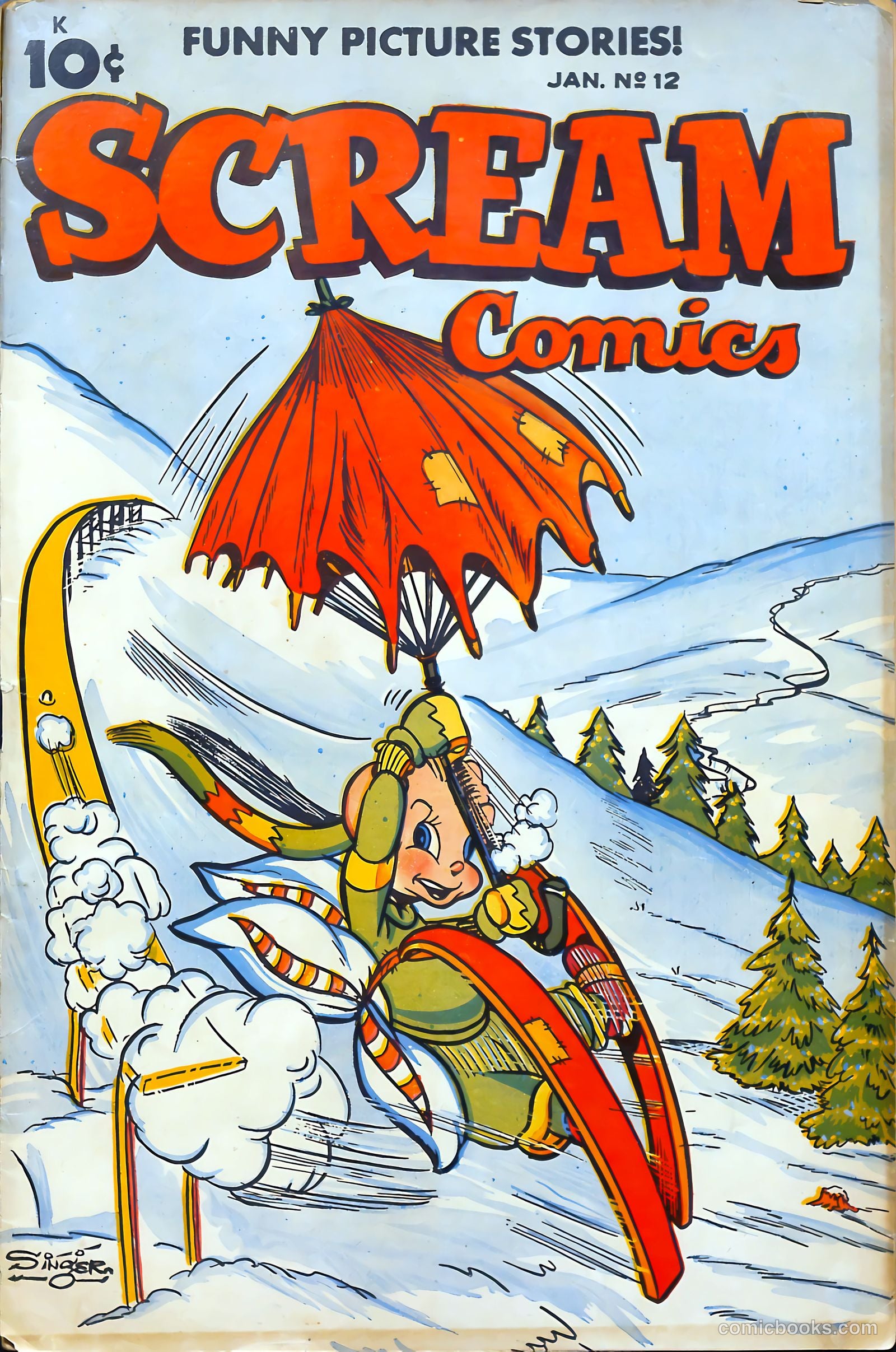 Scream Comics #12