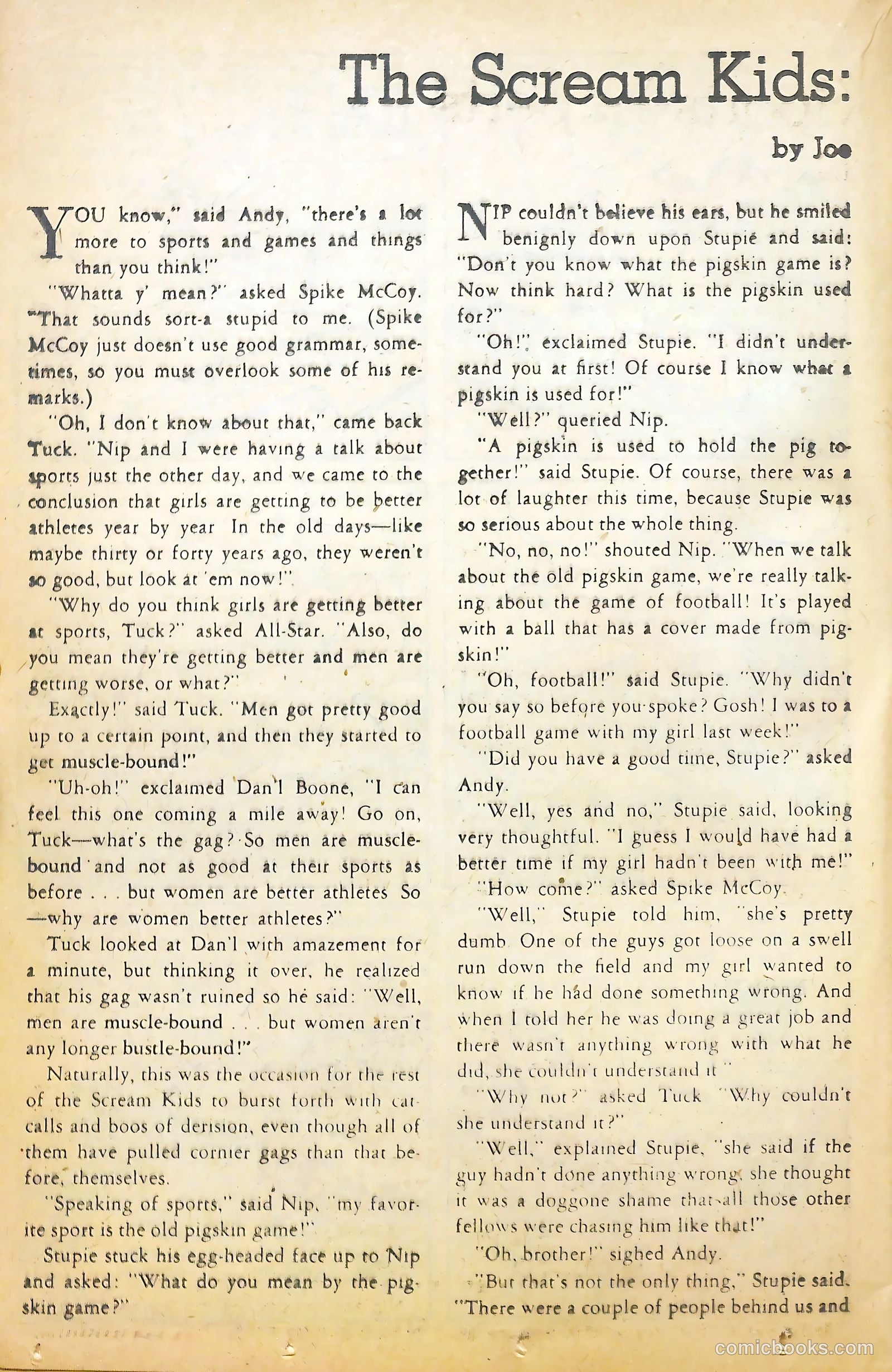 Scream Comics #13 (1947) — page 31 of 53