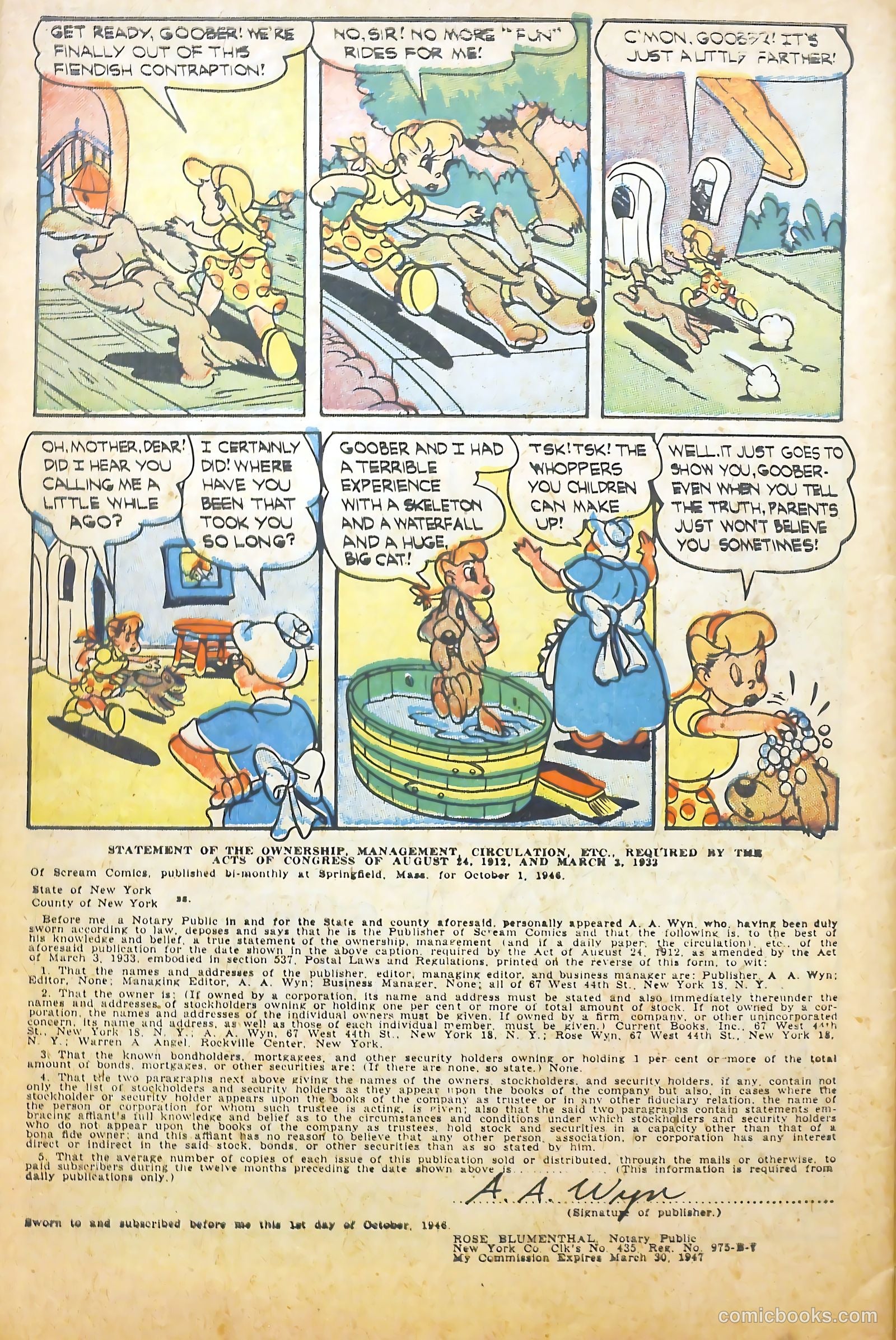 Scream Comics #13 (1947) — page 51 of 53