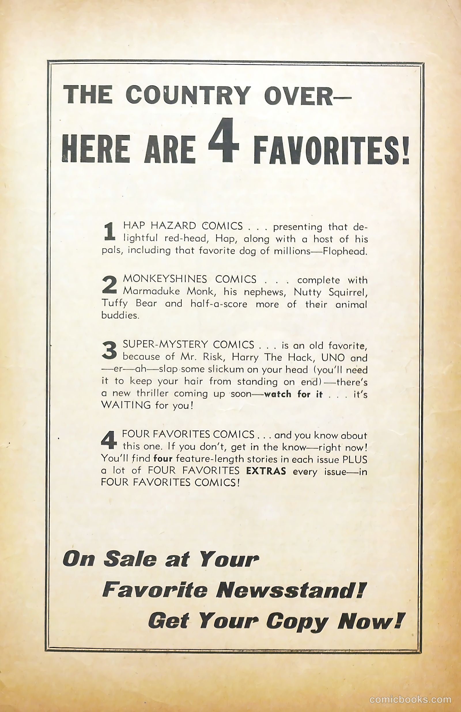 Scream Comics #13 (1947) — page 52 of 53