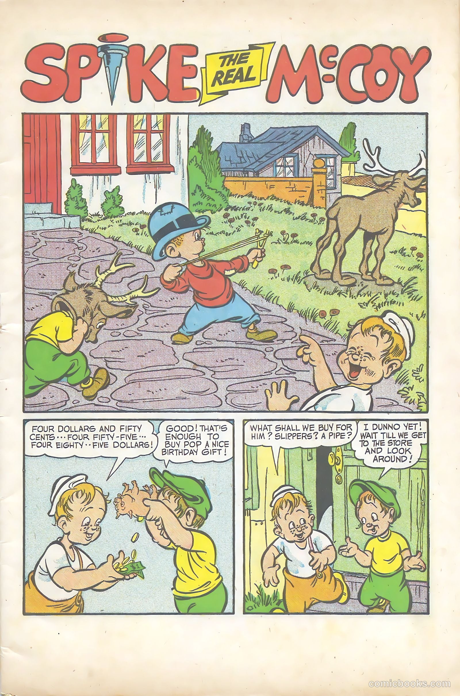 Scream Comics #14 (1947) — page 3 of 52