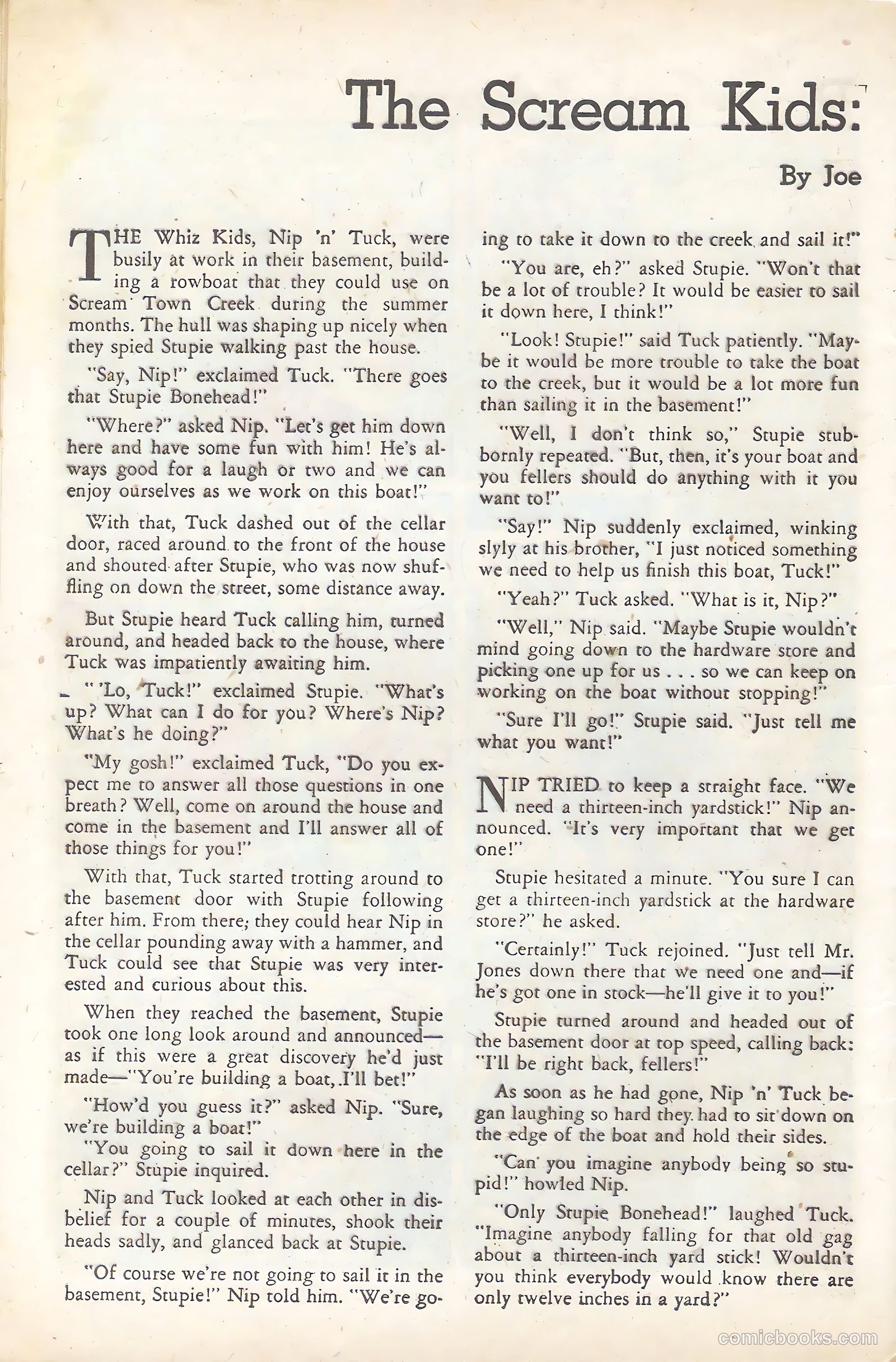 Scream Comics #14 (1947) — page 44 of 52