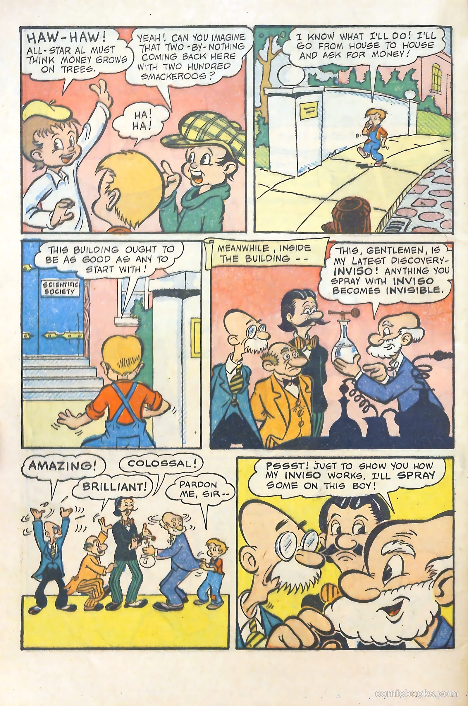 Scream Comics #15 (1947) — page 4 of 53