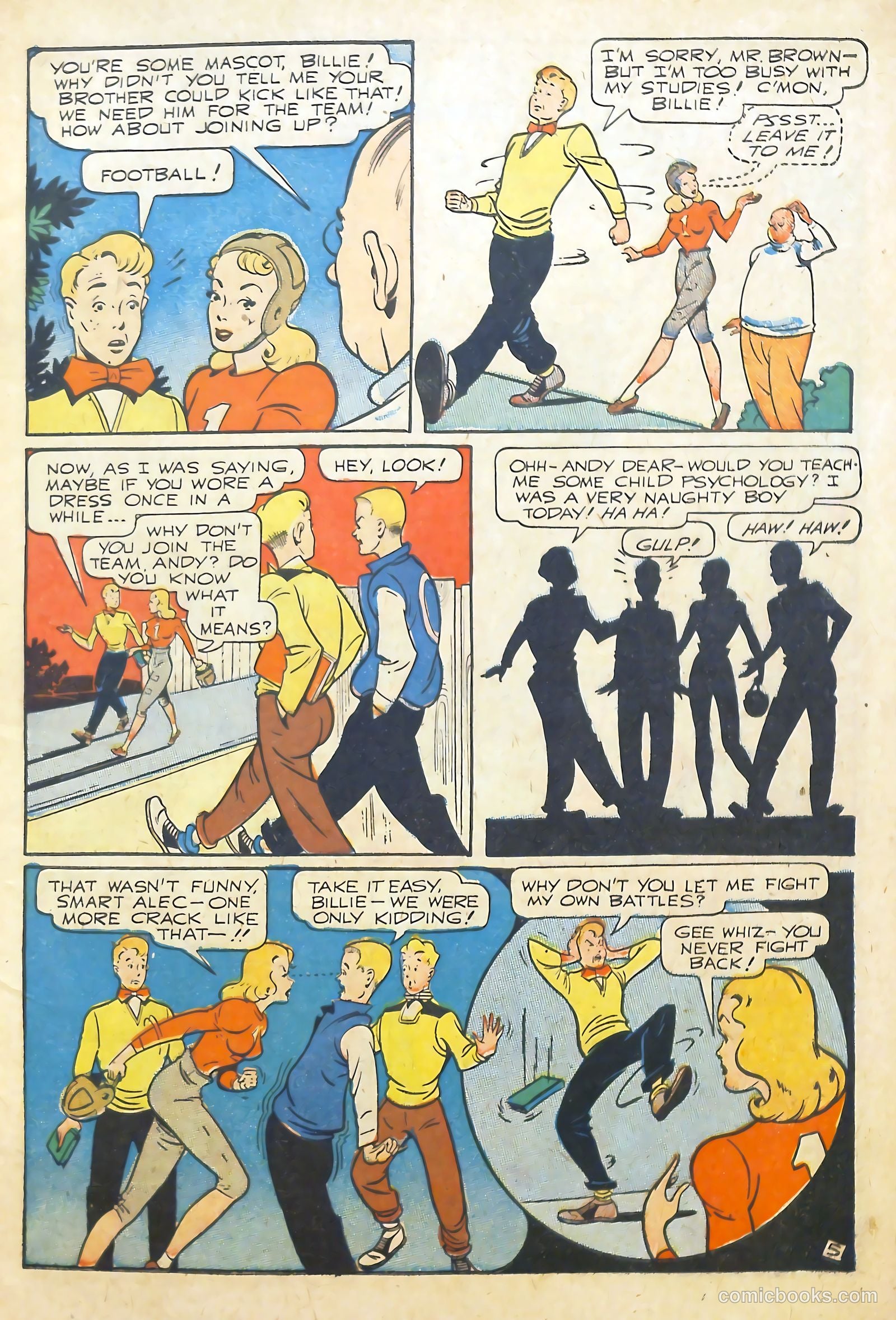 Scream Comics #16 (1947) — page 8 of 53