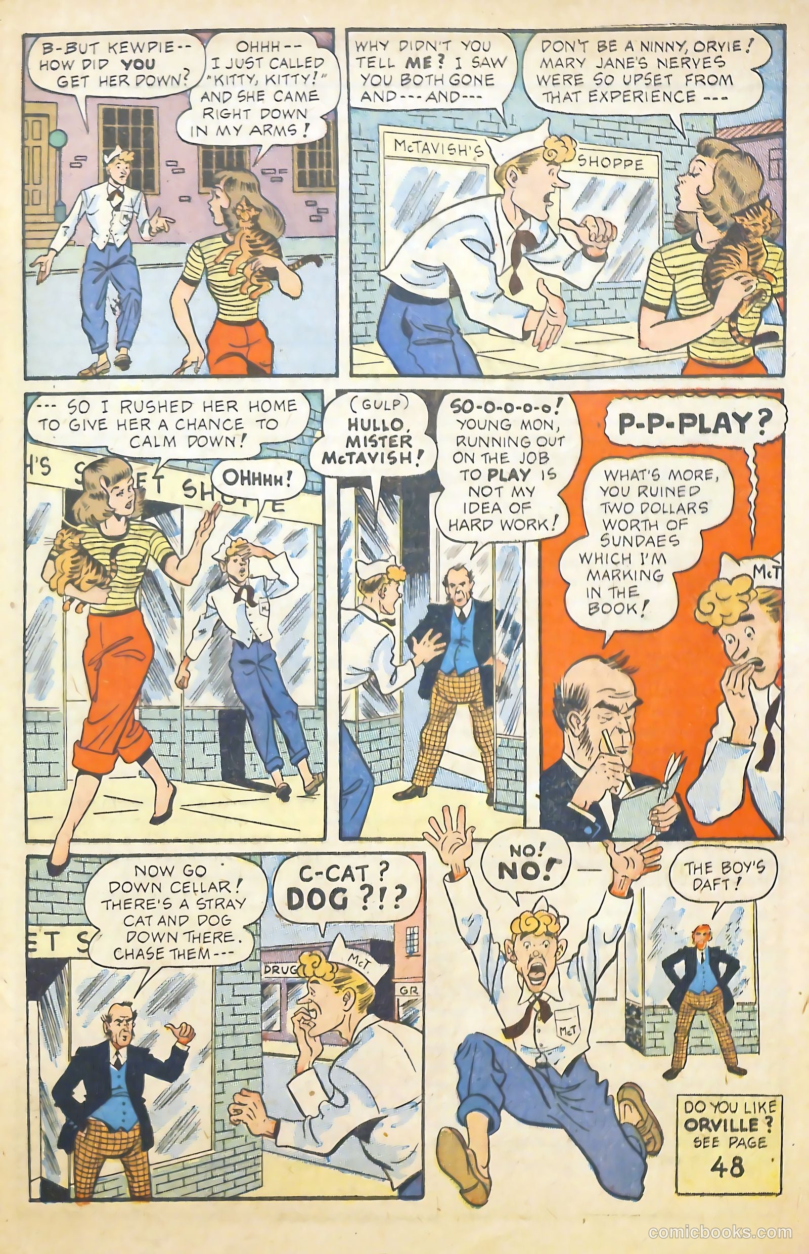 Scream Comics #16 (1947) — page 46 of 53