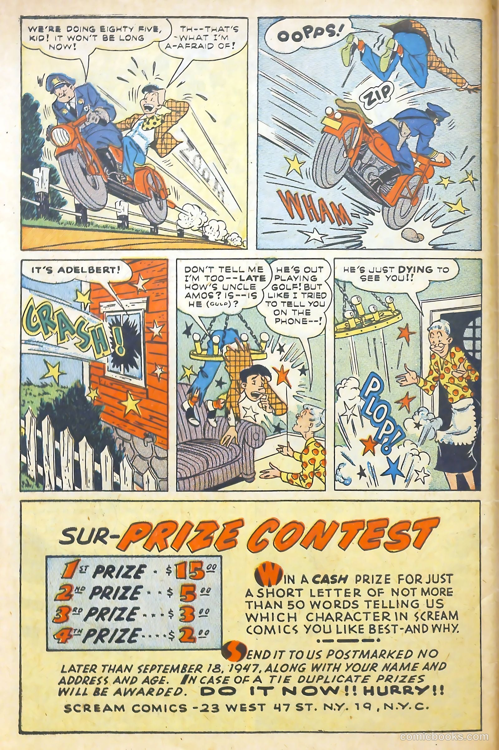 Scream Comics #16 (1947) — page 51 of 53