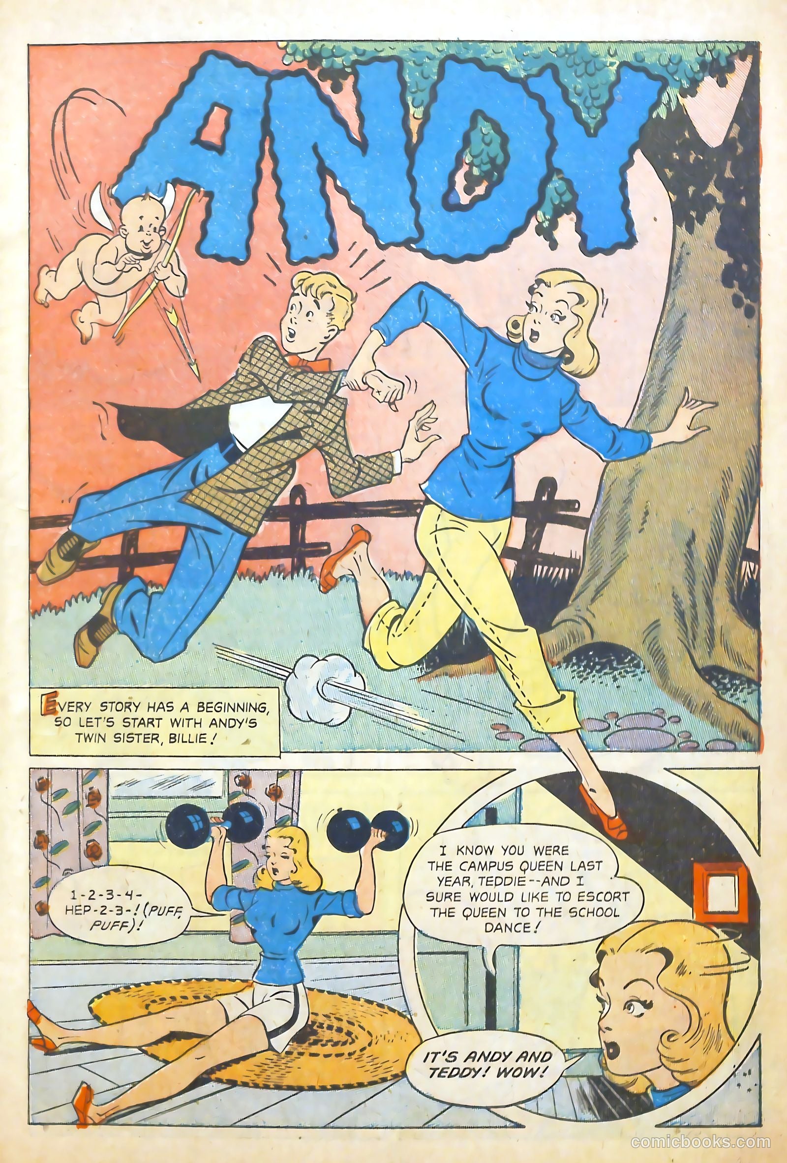 Scream Comics #17 (1947) — page 3 of 53
