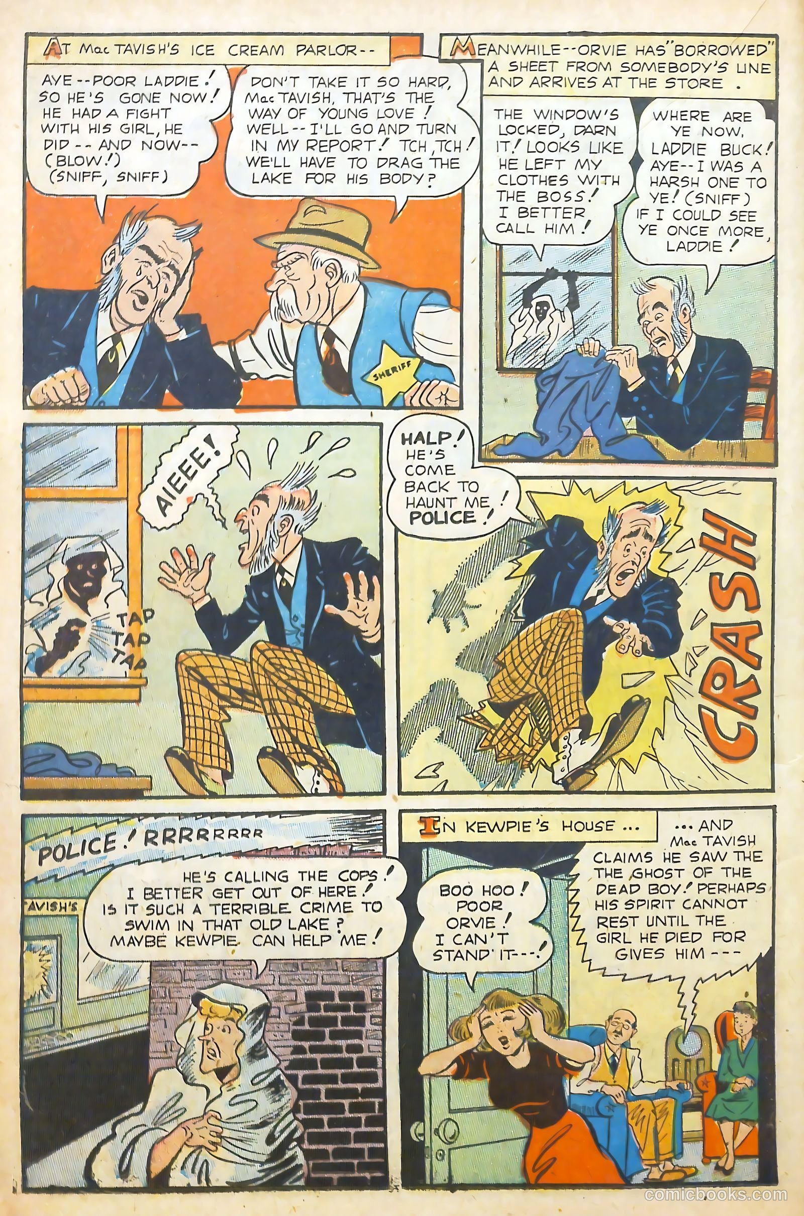 Scream Comics #17 (1947) — page 22 of 53