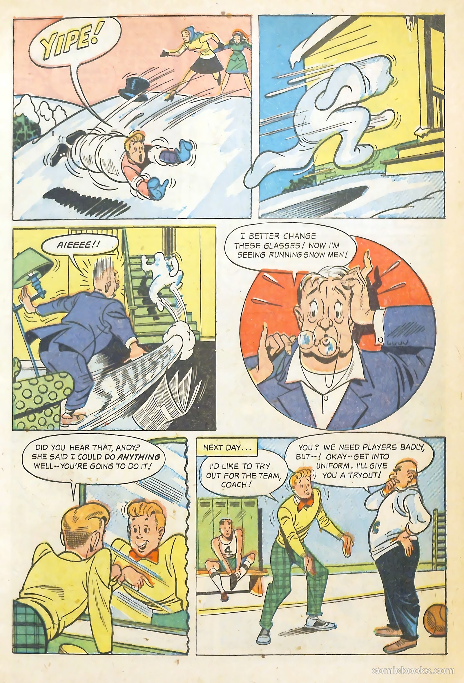 Scream Comics #18 (1948) — page 9 of 52