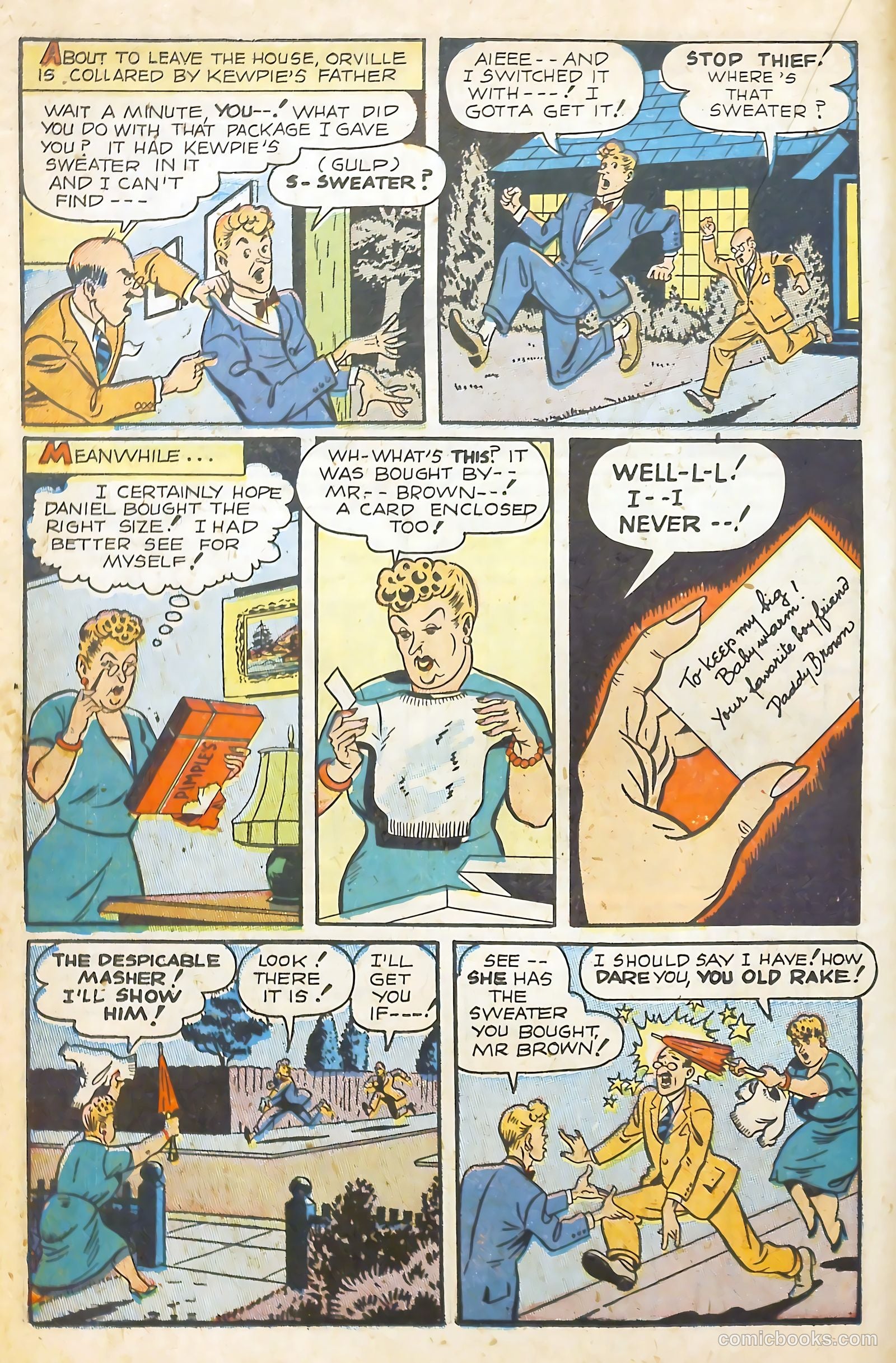 Scream Comics #18 (1948) — page 34 of 52