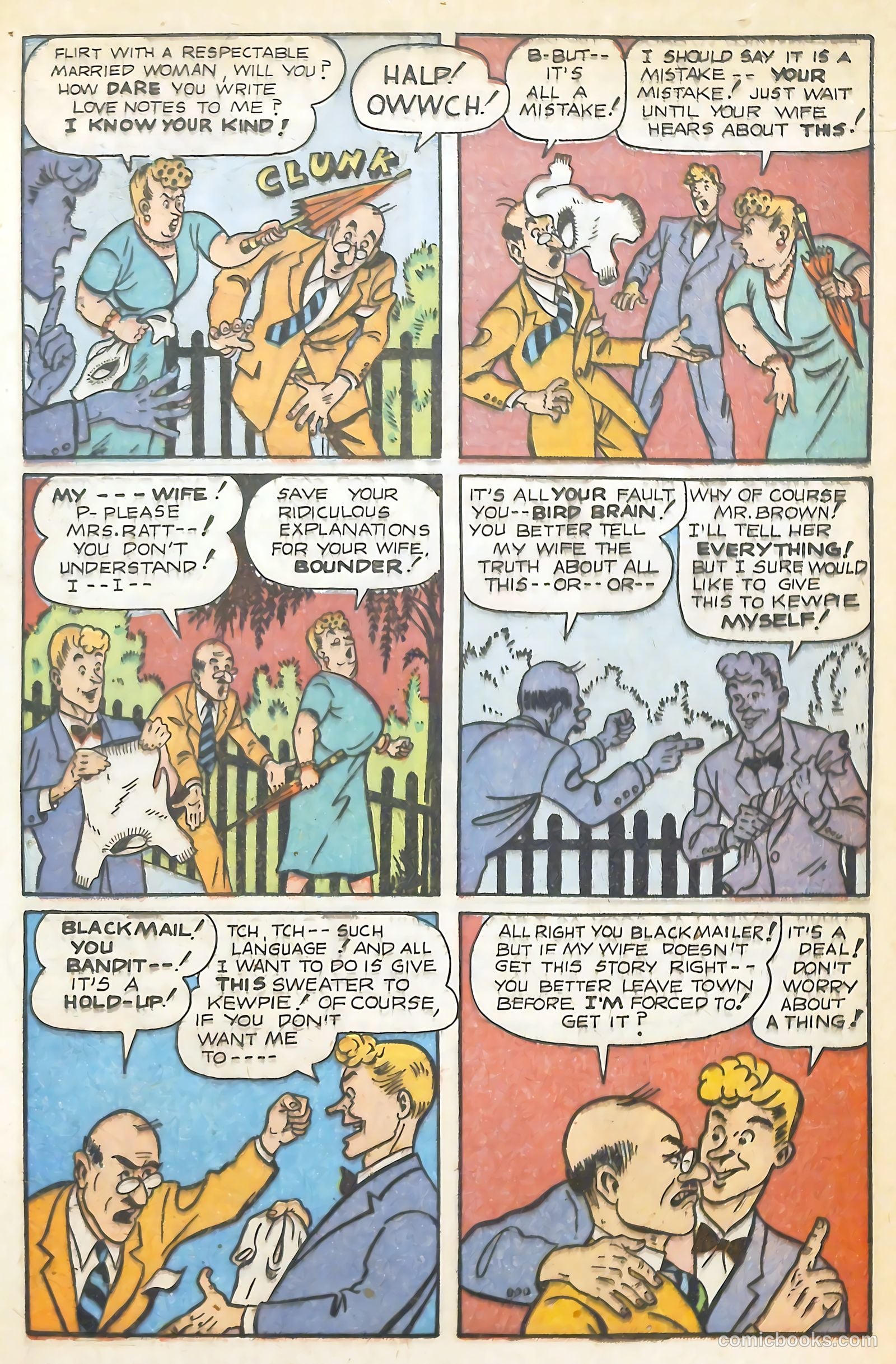 Scream Comics #18 (1948) — page 35 of 52