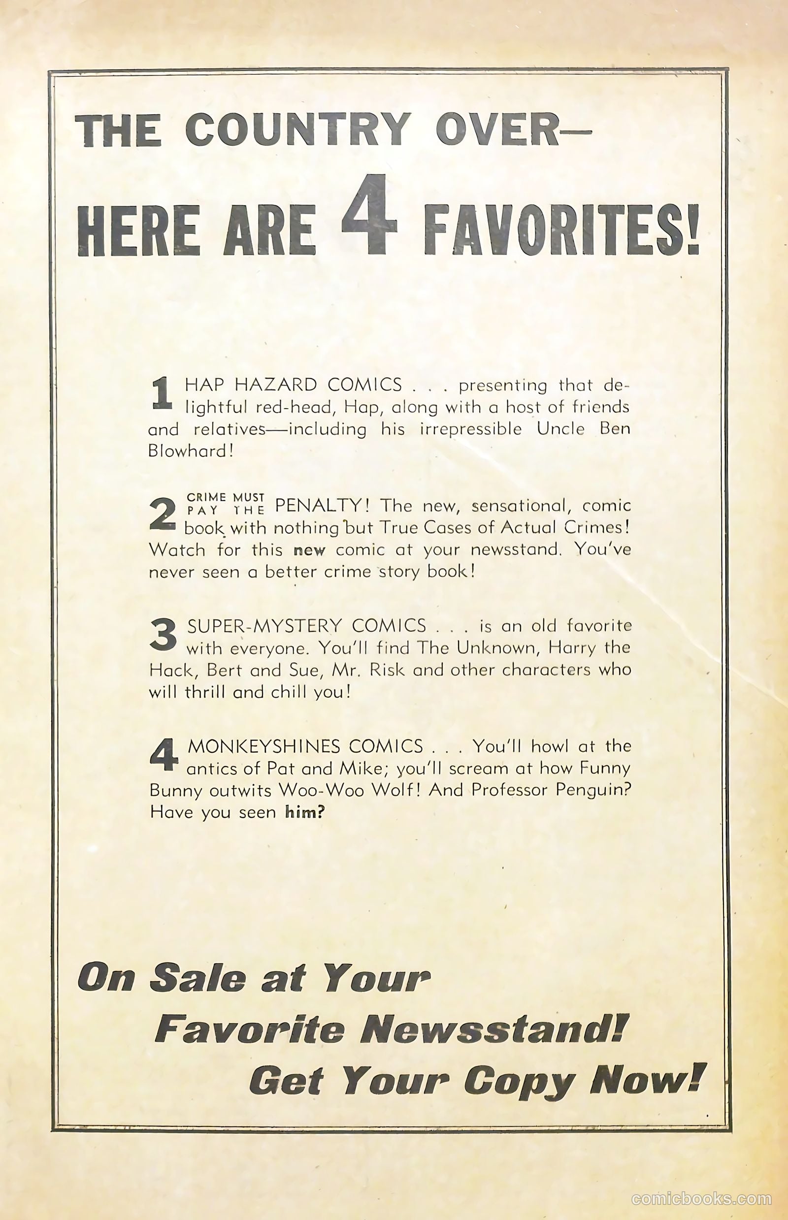 Scream Comics #18 (1948) — page 51 of 52