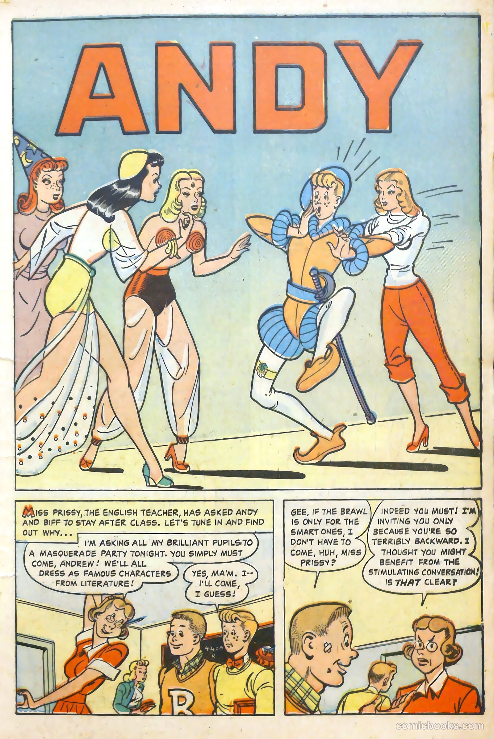 Scream Comics #19 (1948) — page 3 of 52