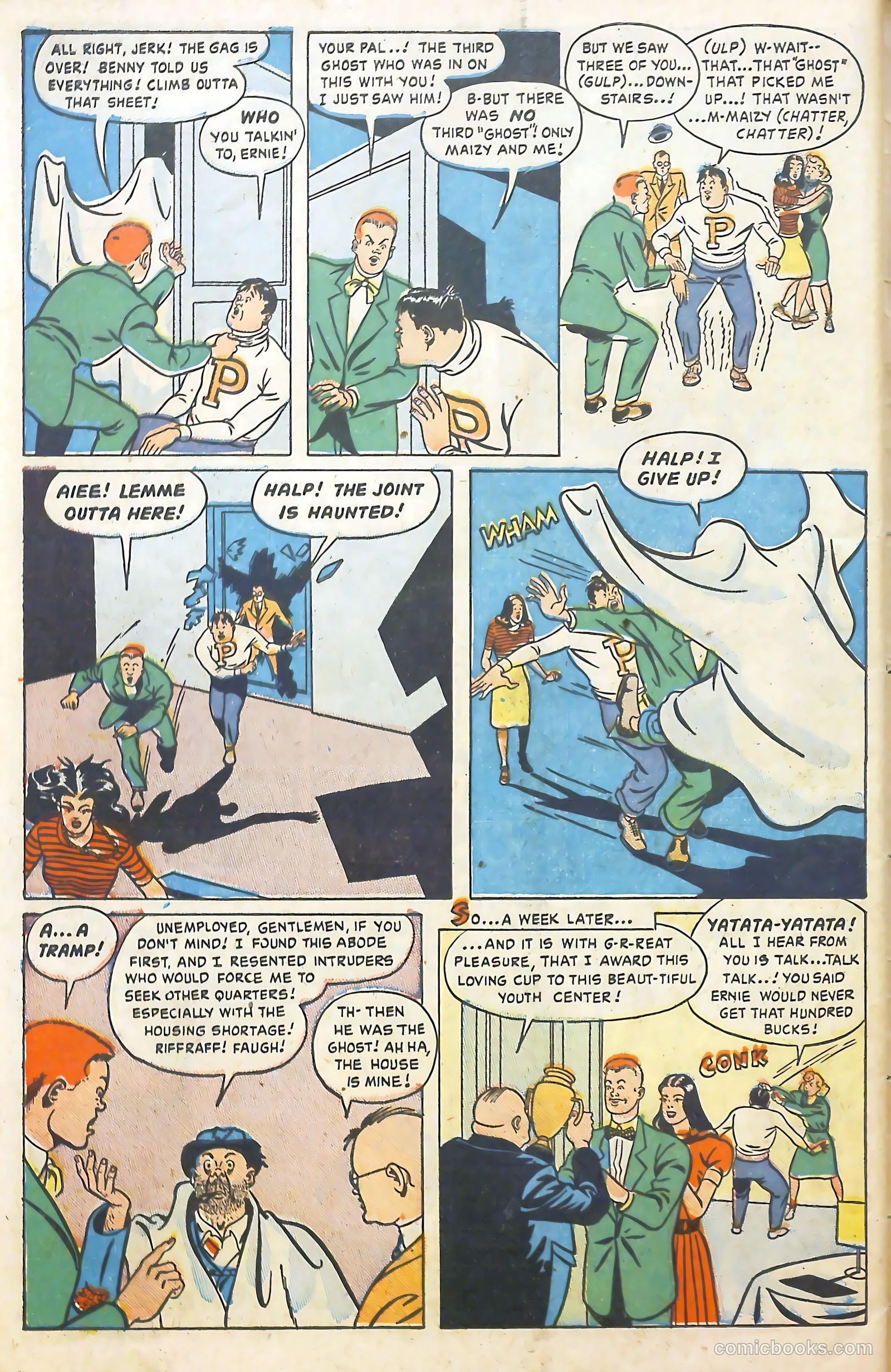 Scream Comics #19 (1948) — page 50 of 52
