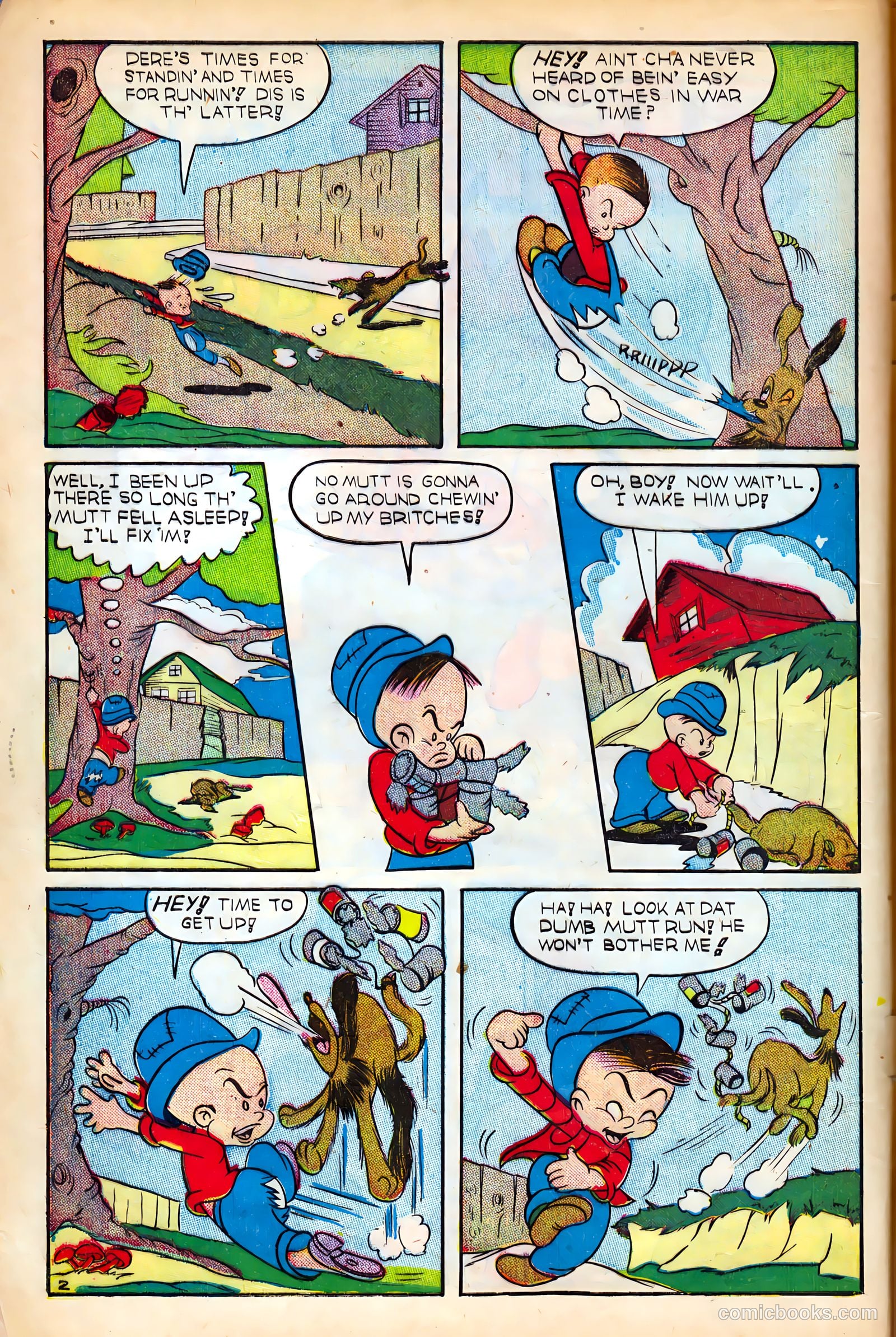 Scream Comics #2 (1944) — page 4 of 52
