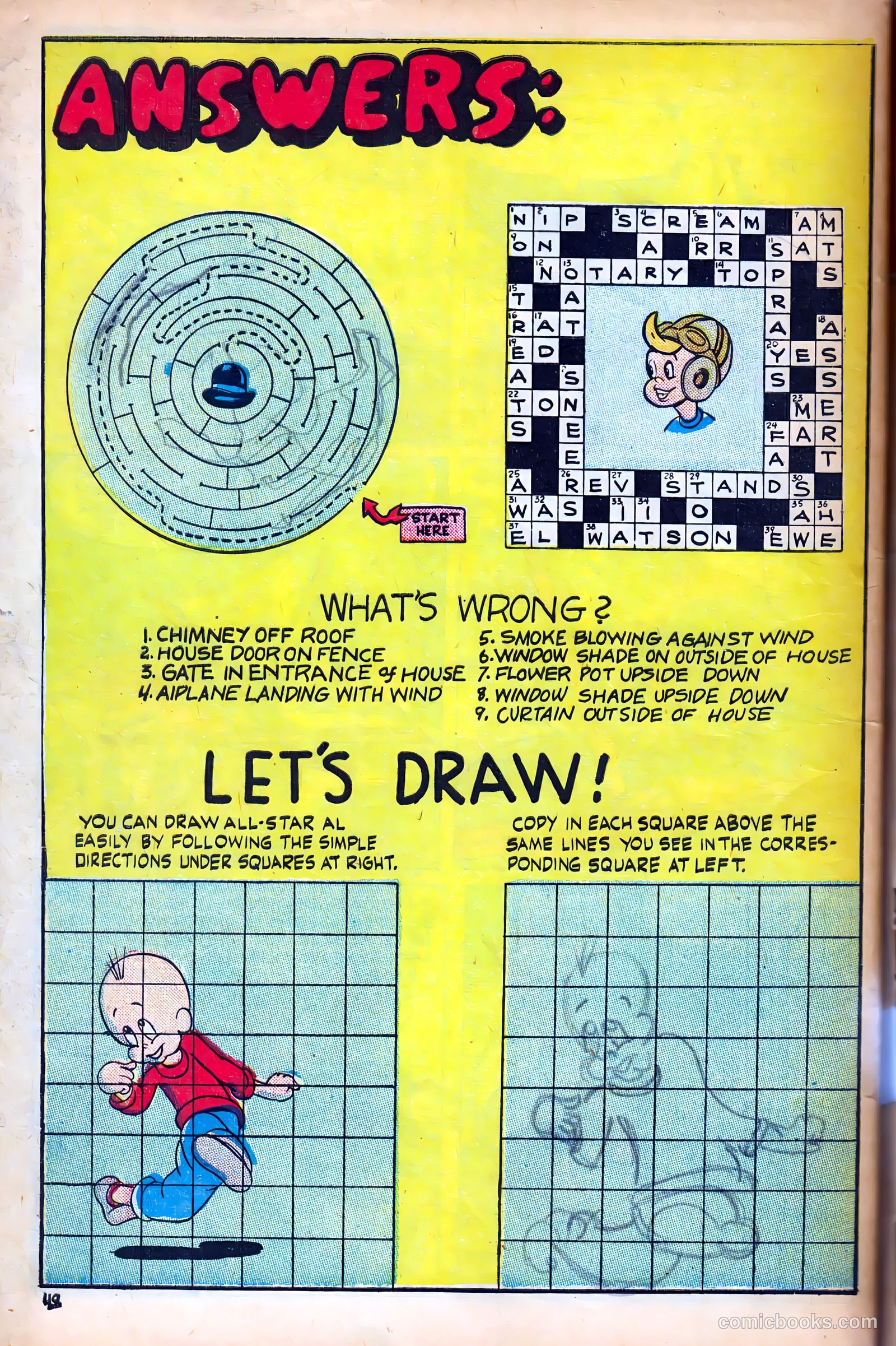 Scream Comics #2 (1944) — page 50 of 52