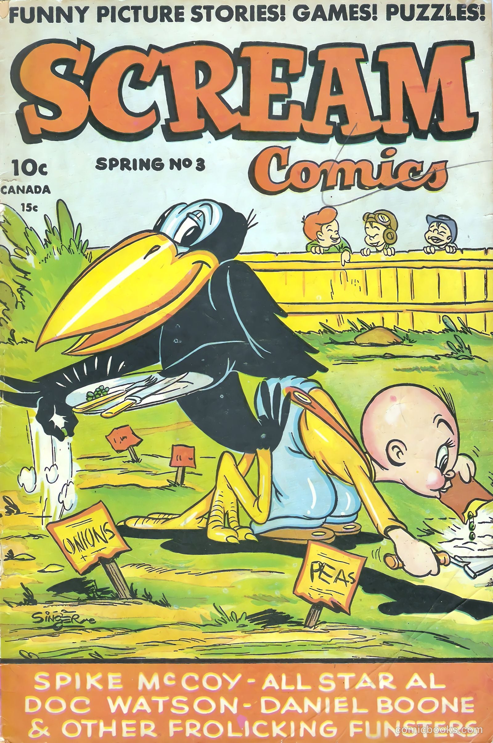 Scream Comics #3