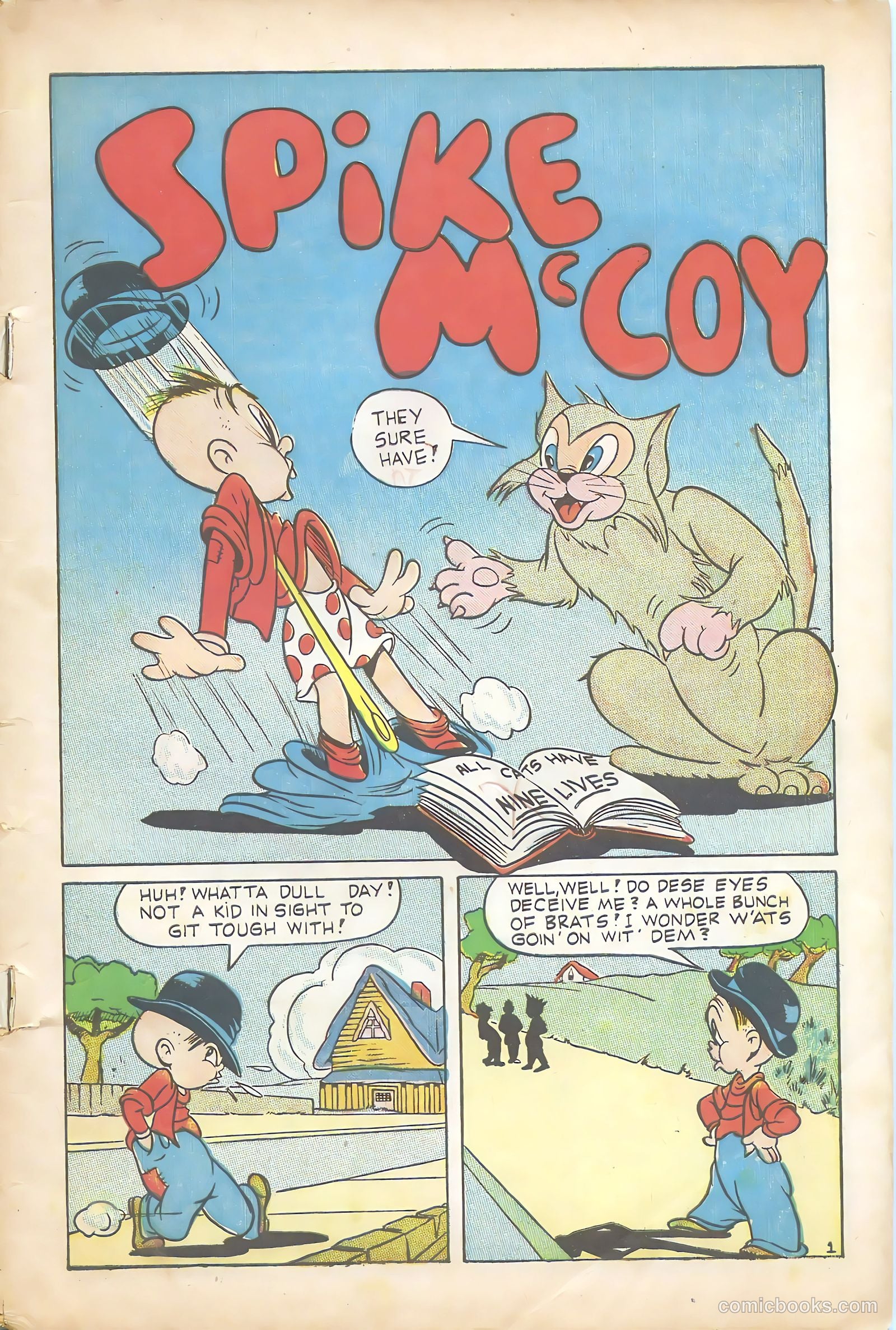 Scream Comics #3 (1945) — page 3 of 52
