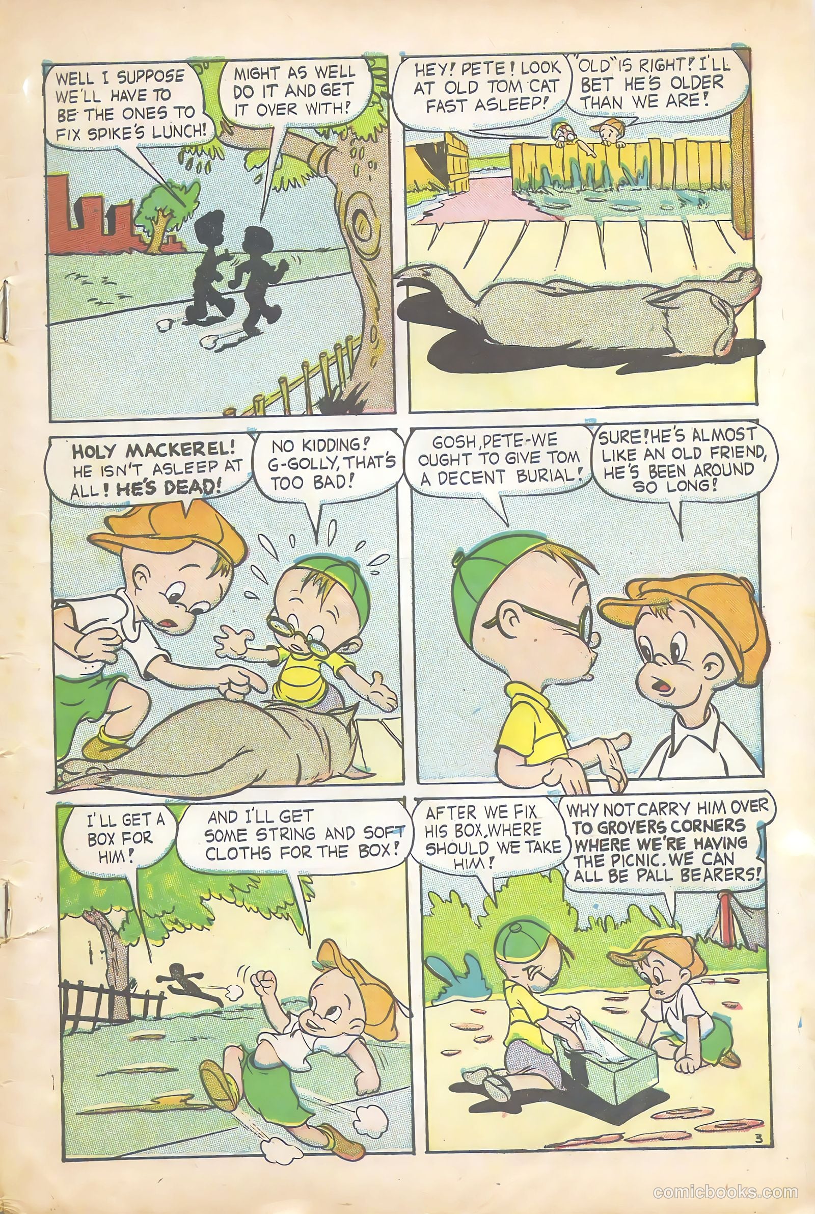 Scream Comics #3 (1945) — page 5 of 52