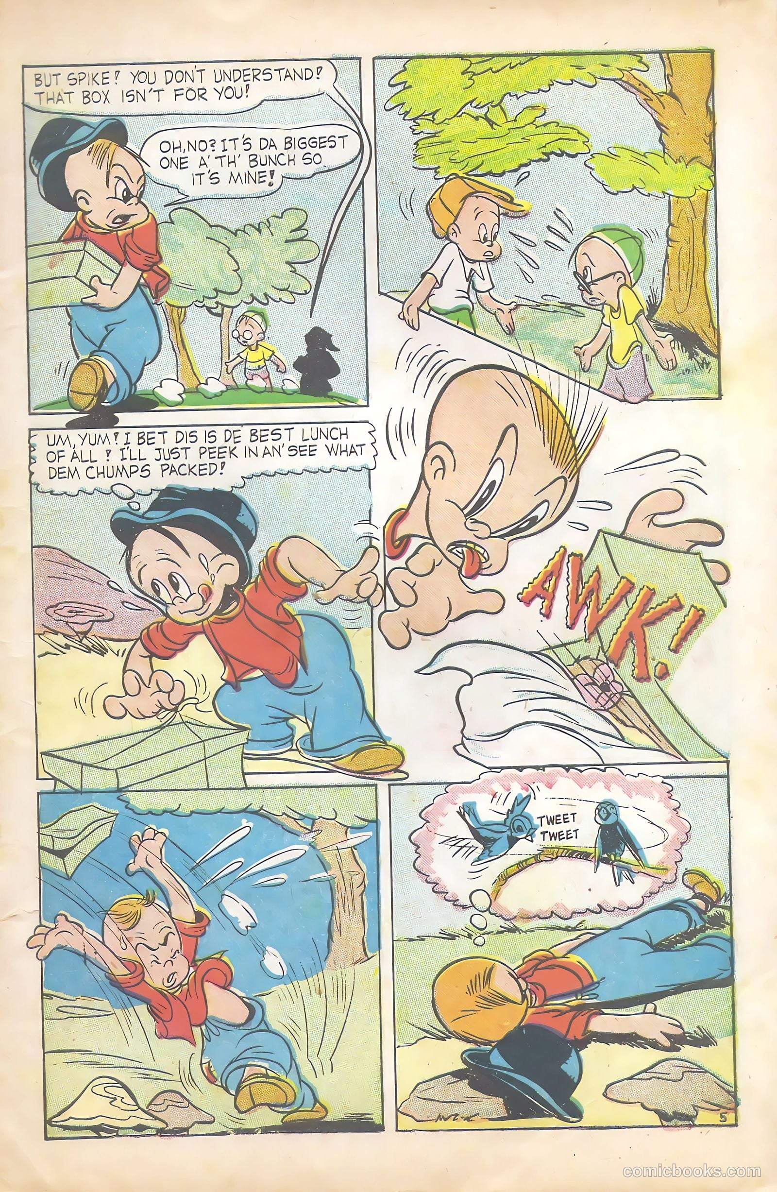 Scream Comics #3 (1945) — page 7 of 52