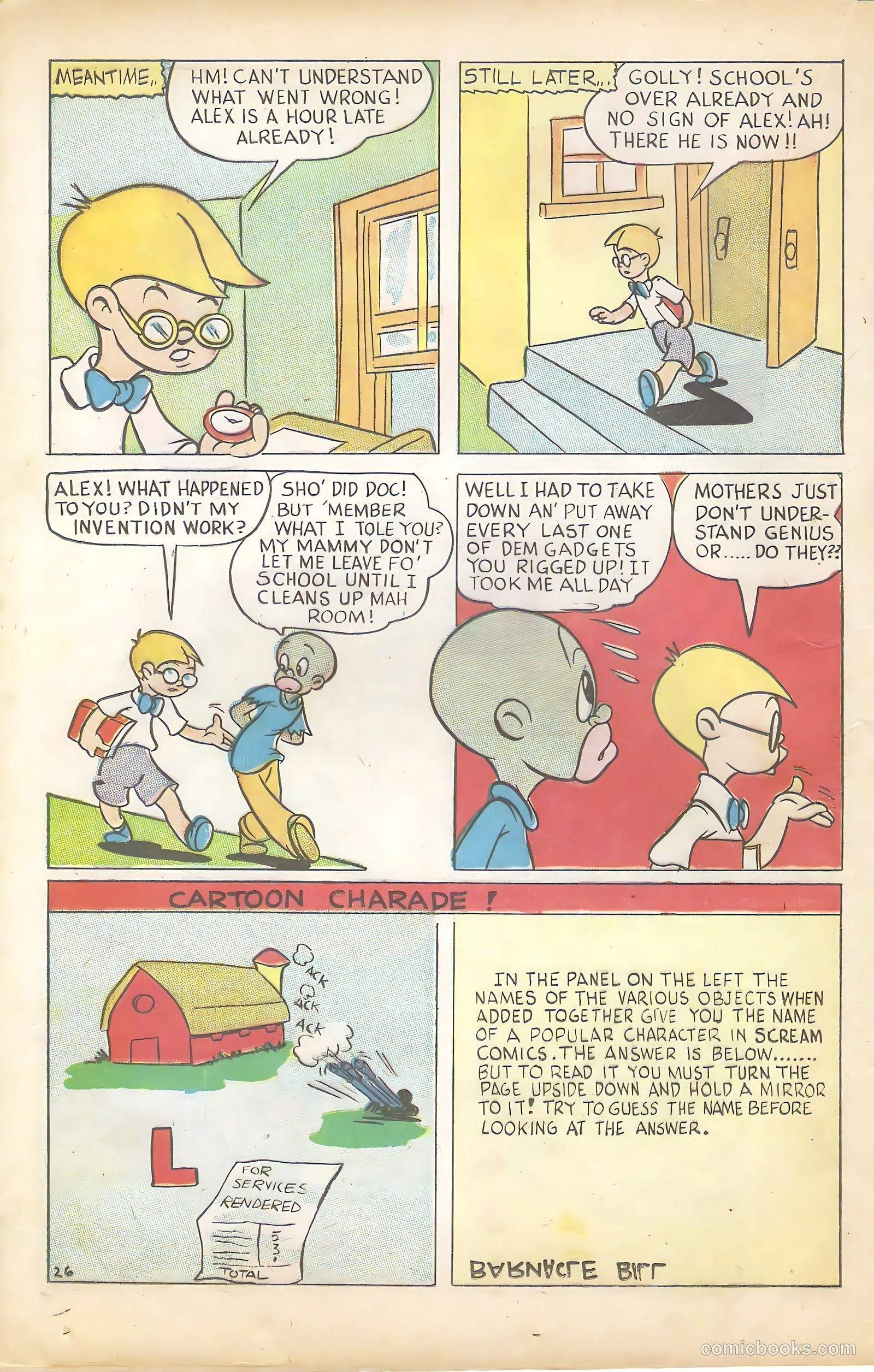 Scream Comics #3 (1945) — page 28 of 52