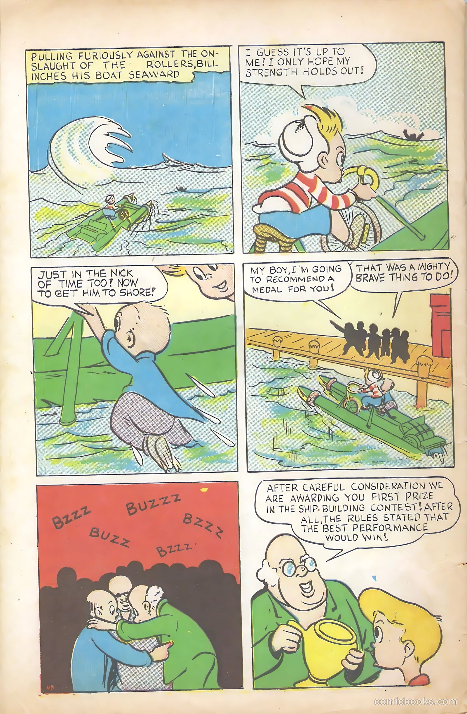 Scream Comics #3 (1945) — page 50 of 52