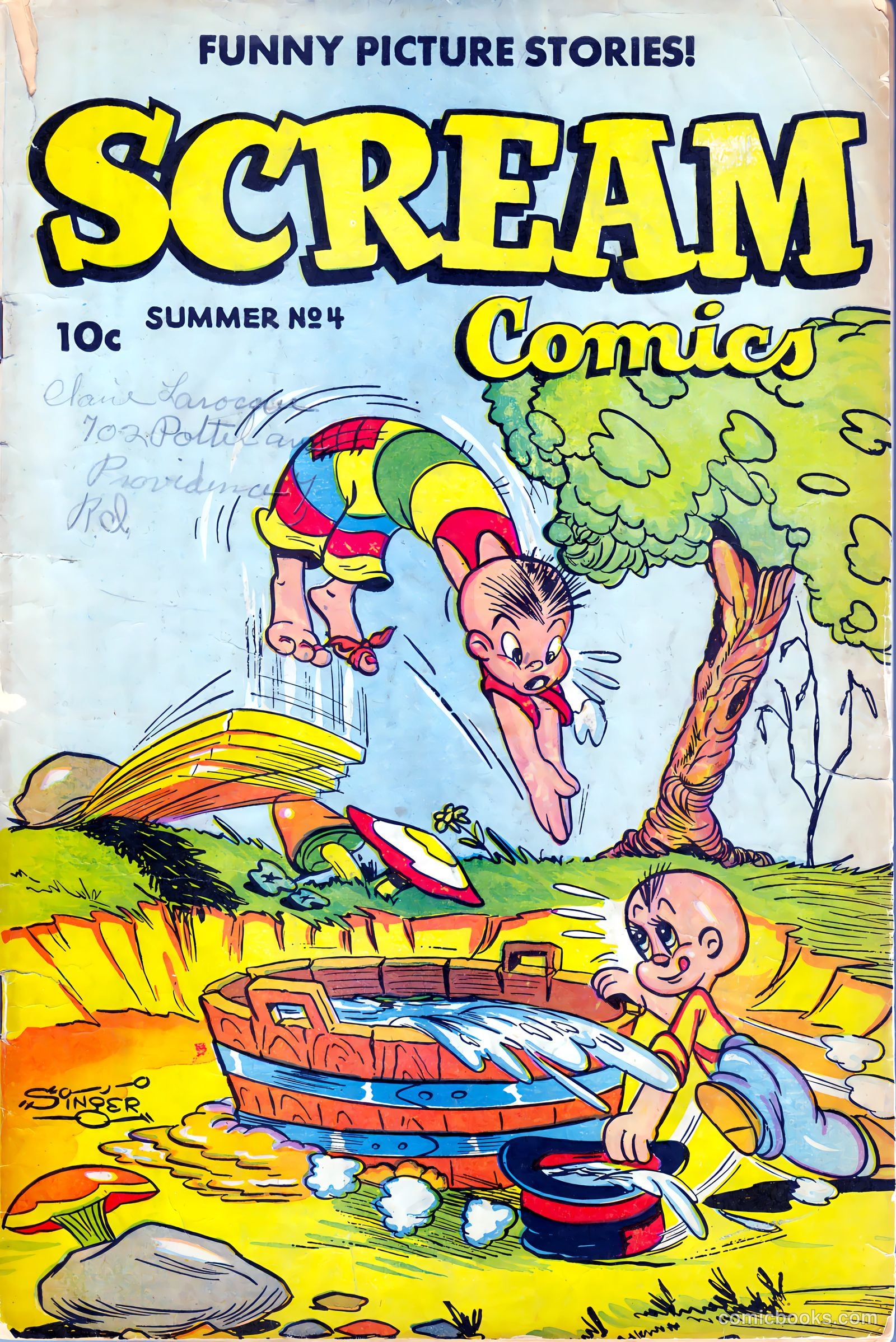 Scream Comics #4