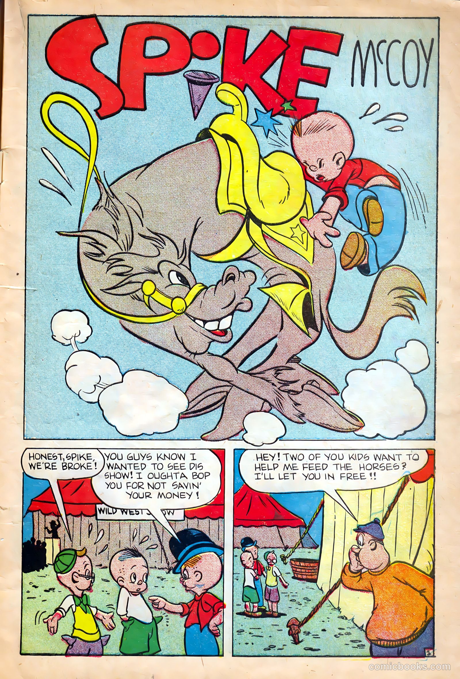 Scream Comics #4 (1945) — page 3 of 36