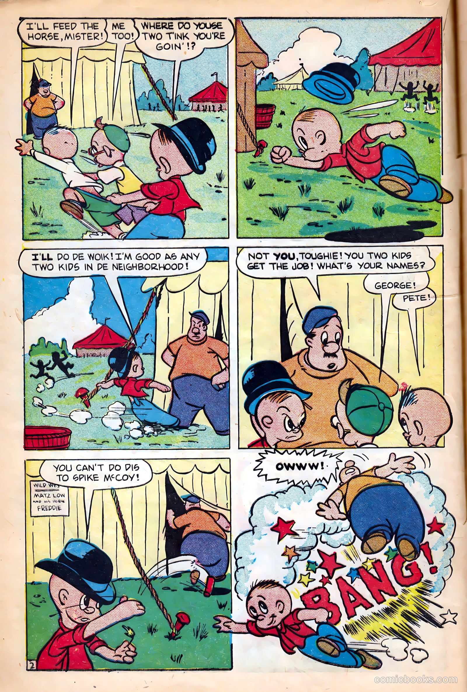 Scream Comics #4 (1945) — page 4 of 36