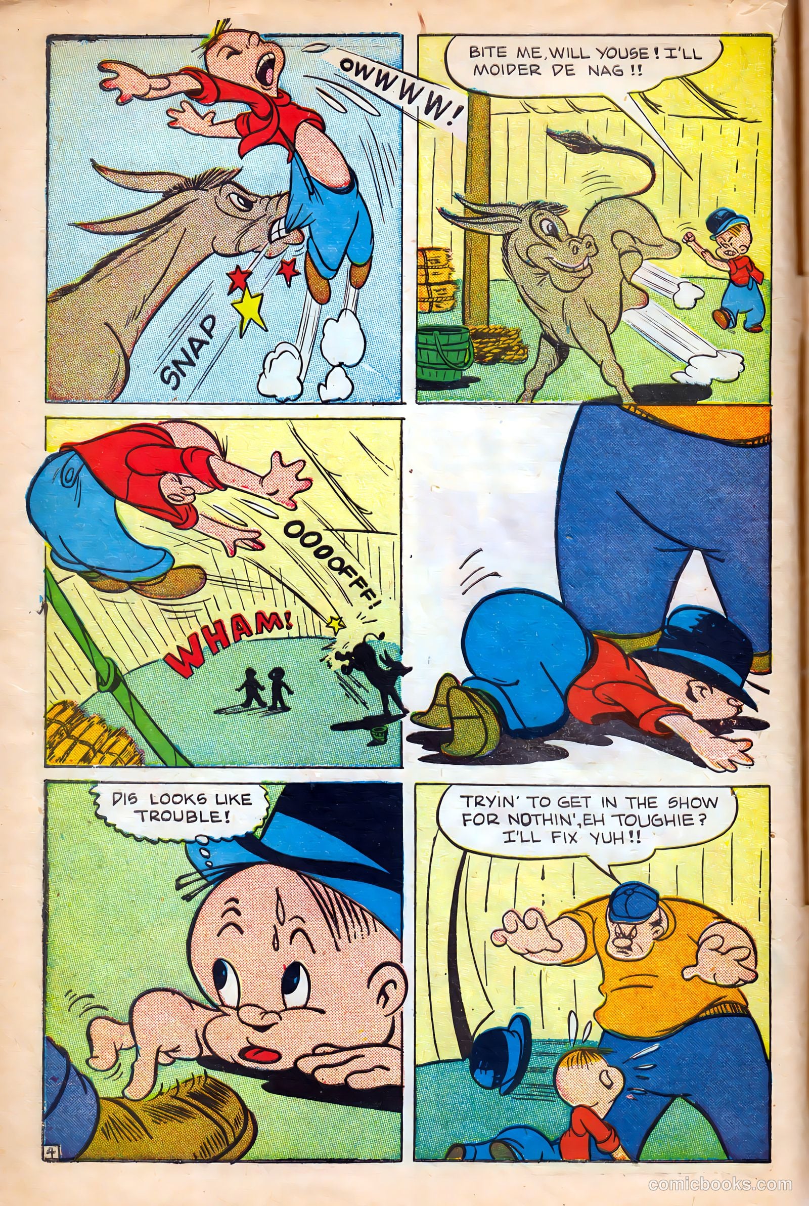 Scream Comics #4 (1945) — page 6 of 36