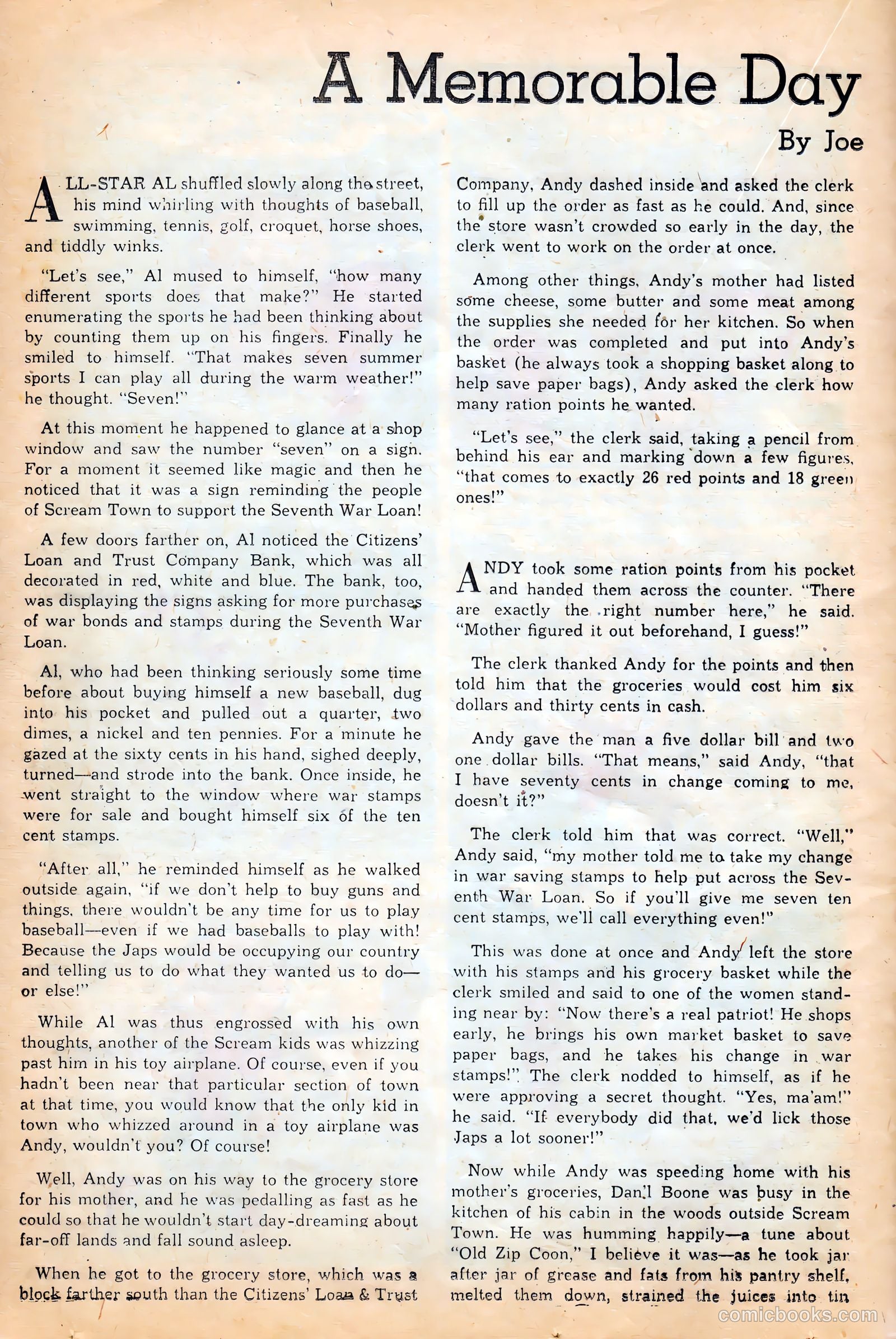 Scream Comics #4 (1945) — page 22 of 36