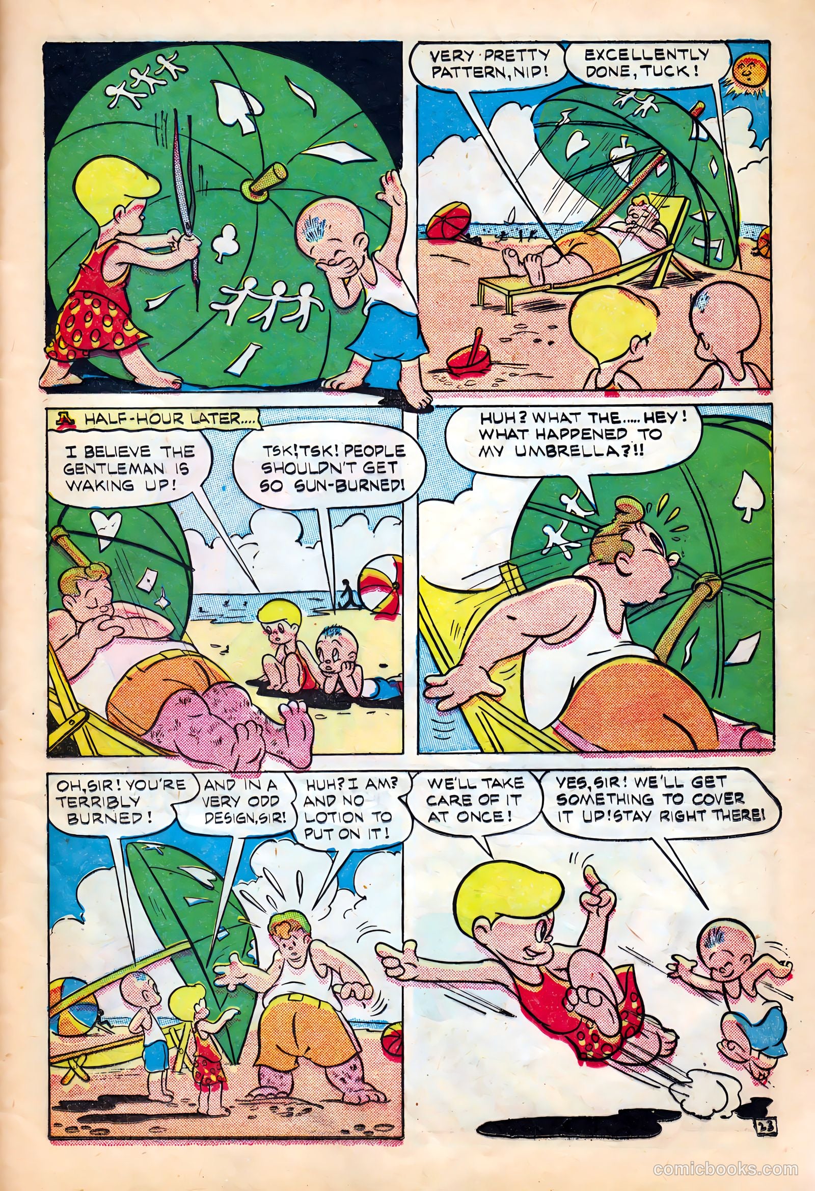 Scream Comics #4 (1945) — page 25 of 36