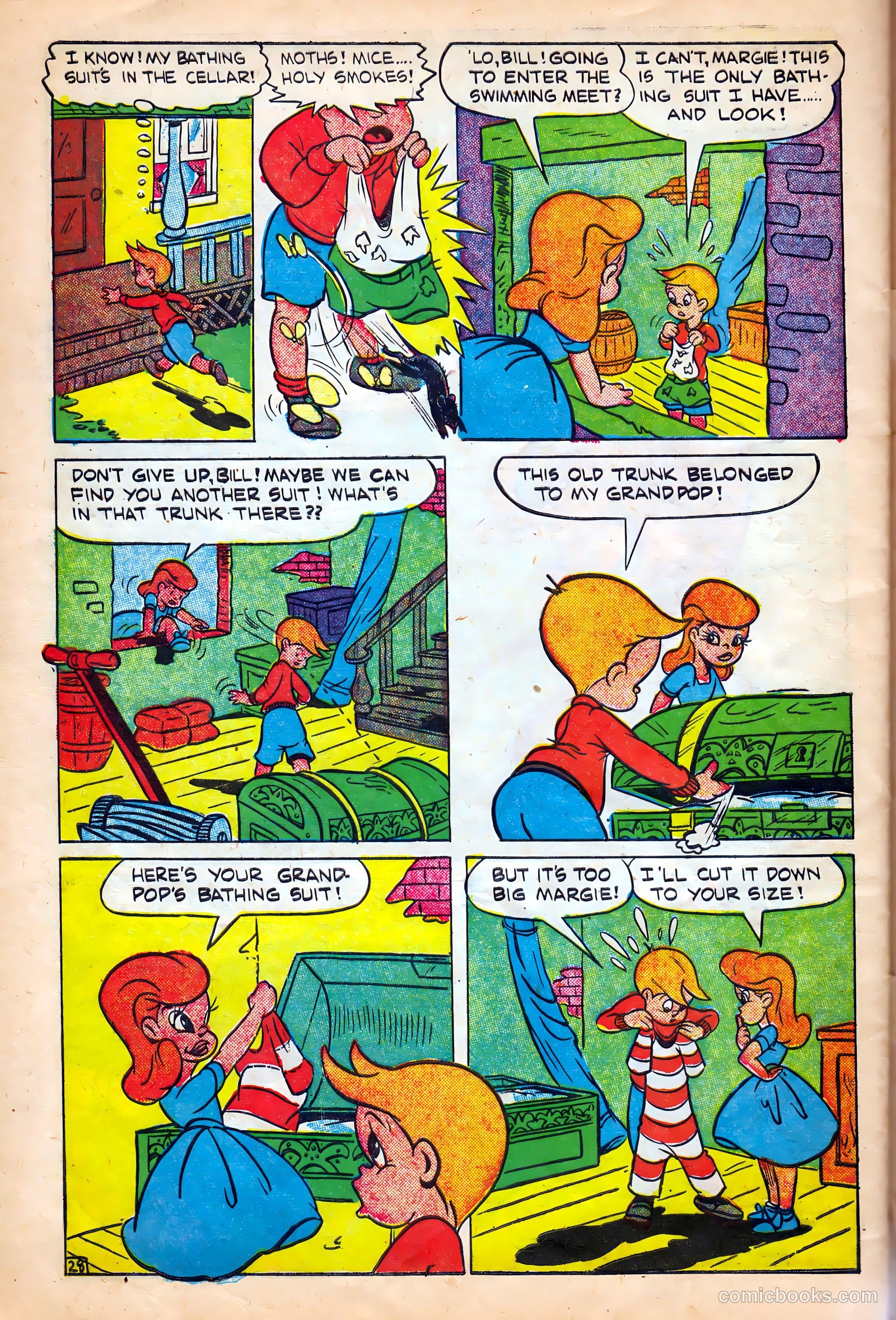 Scream Comics #4 (1945) — page 30 of 36