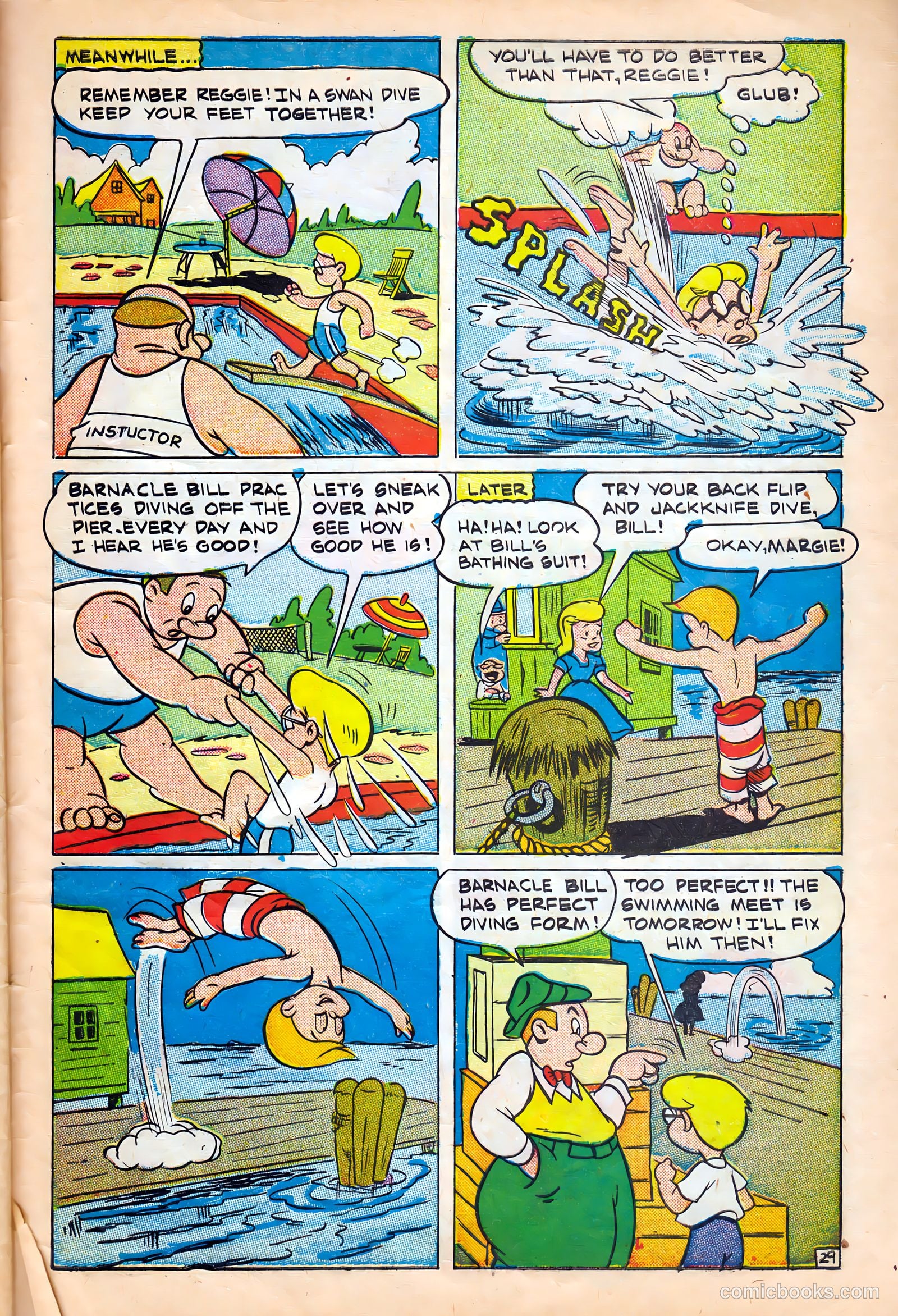 Scream Comics #4 (1945) — page 31 of 36