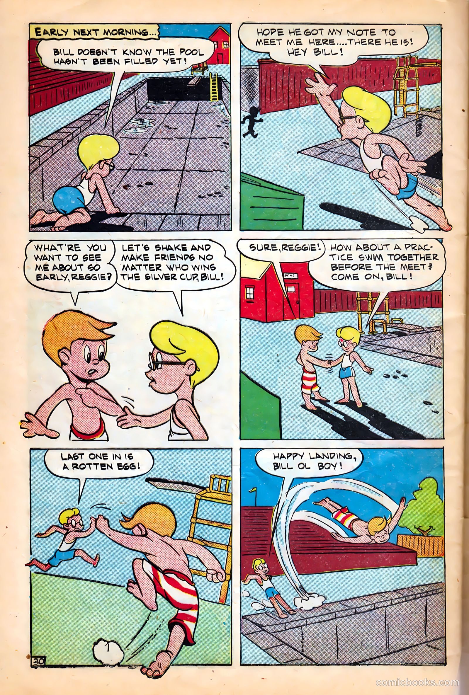 Scream Comics #4 (1945) — page 32 of 36