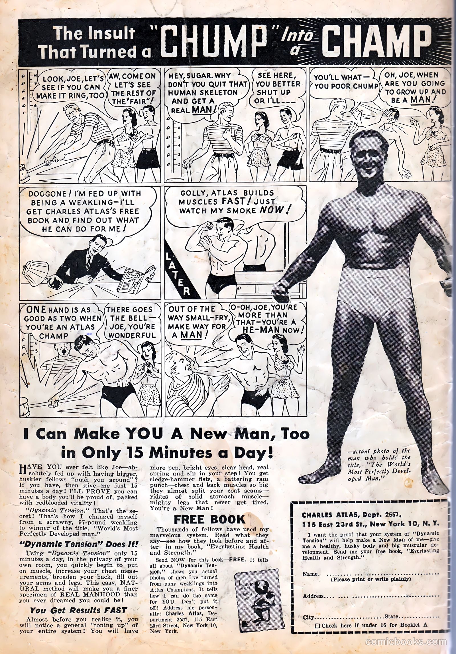 Scream Comics #4 (1945) — page 36 of 36