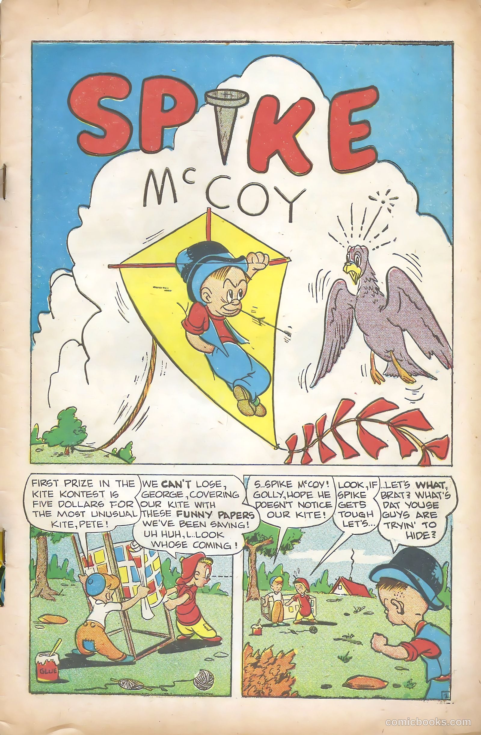 Scream Comics #5 (1945) — page 3 of 36