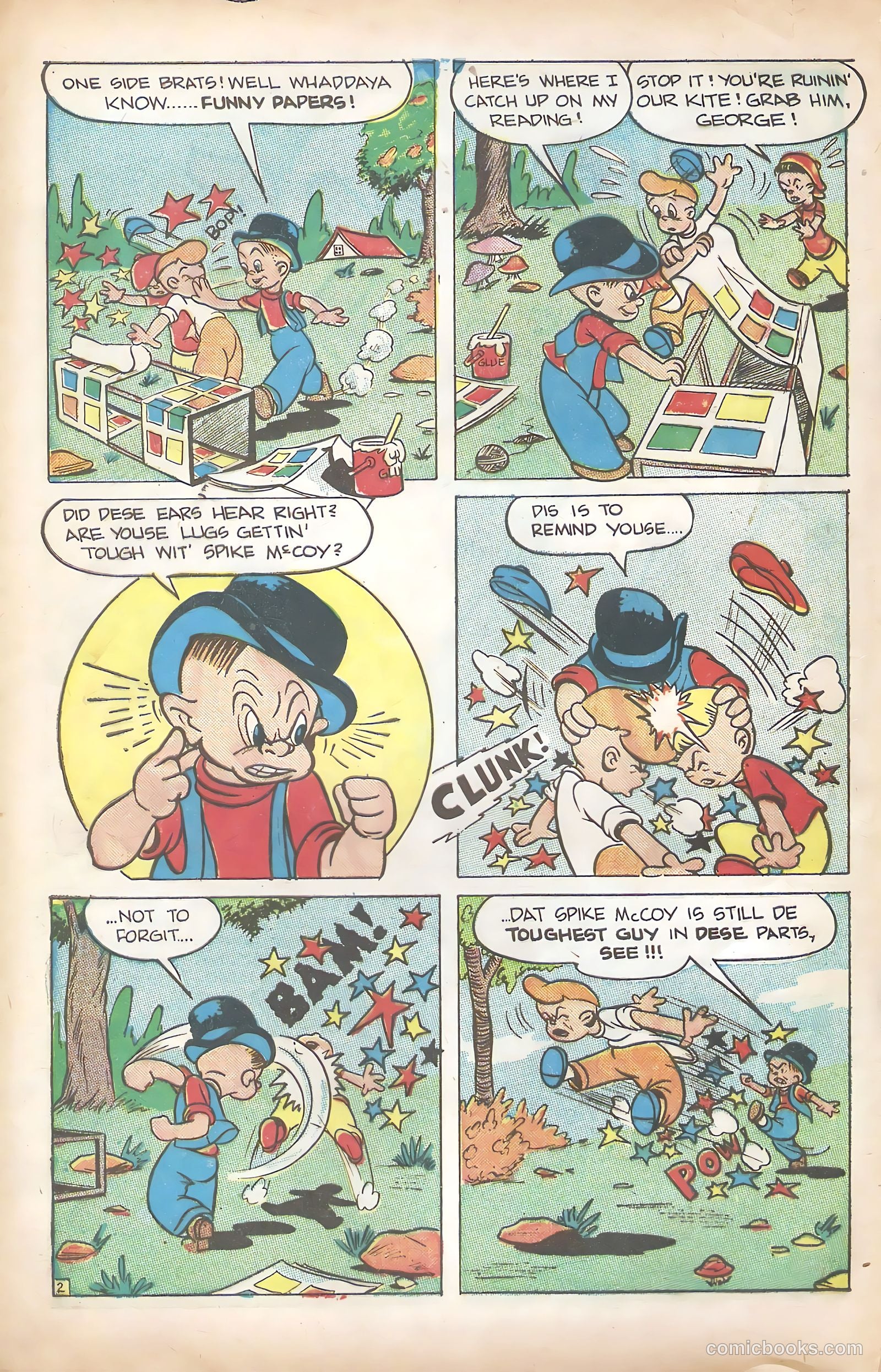 Scream Comics #5 (1945) — page 4 of 36