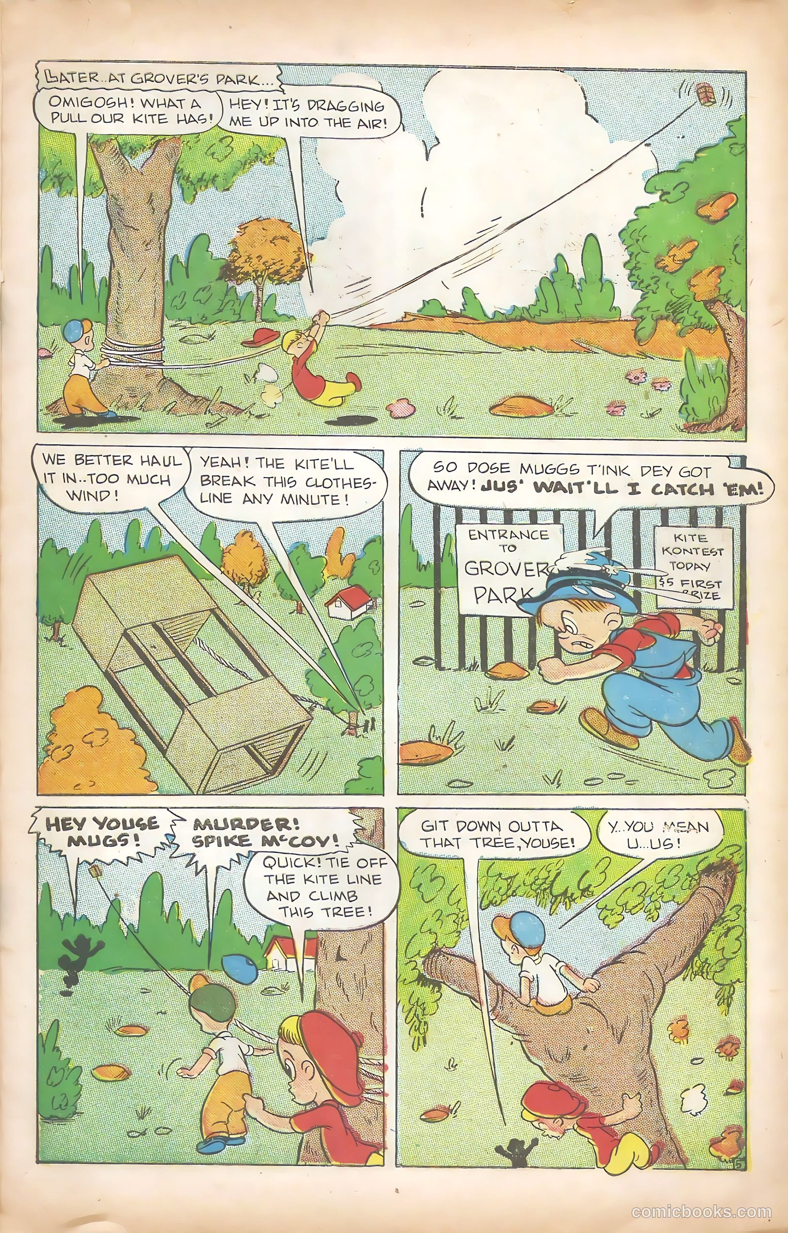 Scream Comics #5 (1945) — page 7 of 36